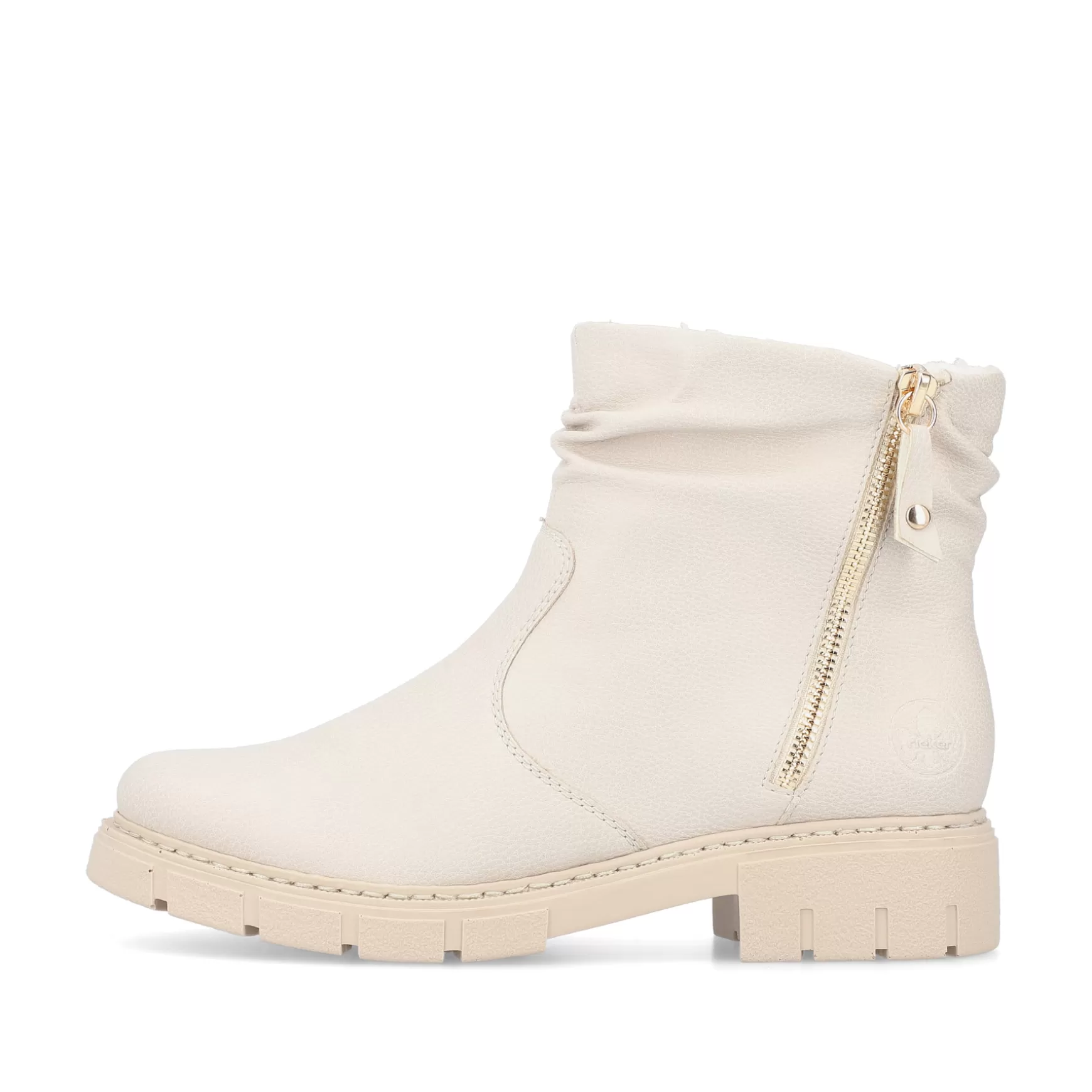 Women'S Short Boots Light Beige-Rieker Sale