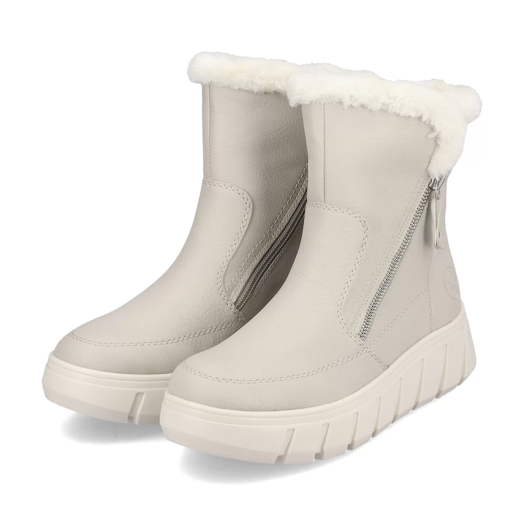 Women'S Short Boots Light Beige-Rieker Hot