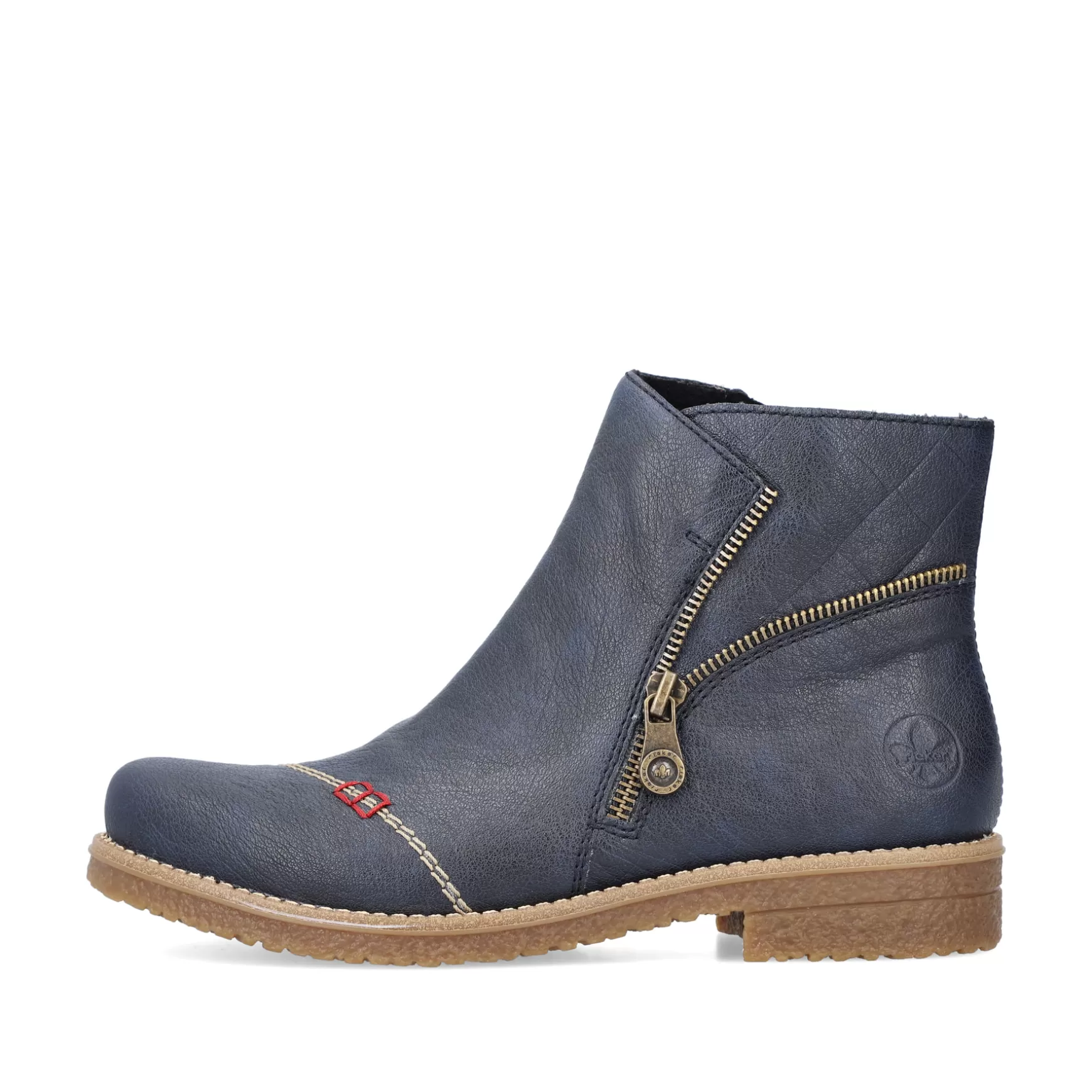 Women'S Short Boots Navy Blue-Rieker Store