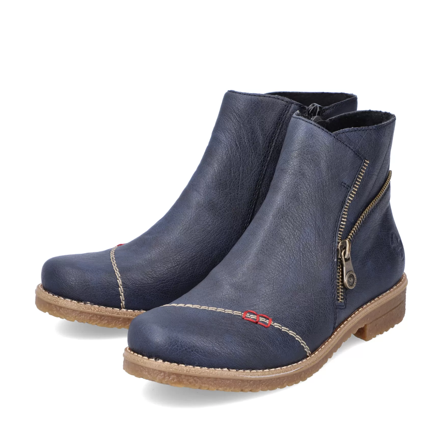 Women'S Short Boots Navy Blue-Rieker Store