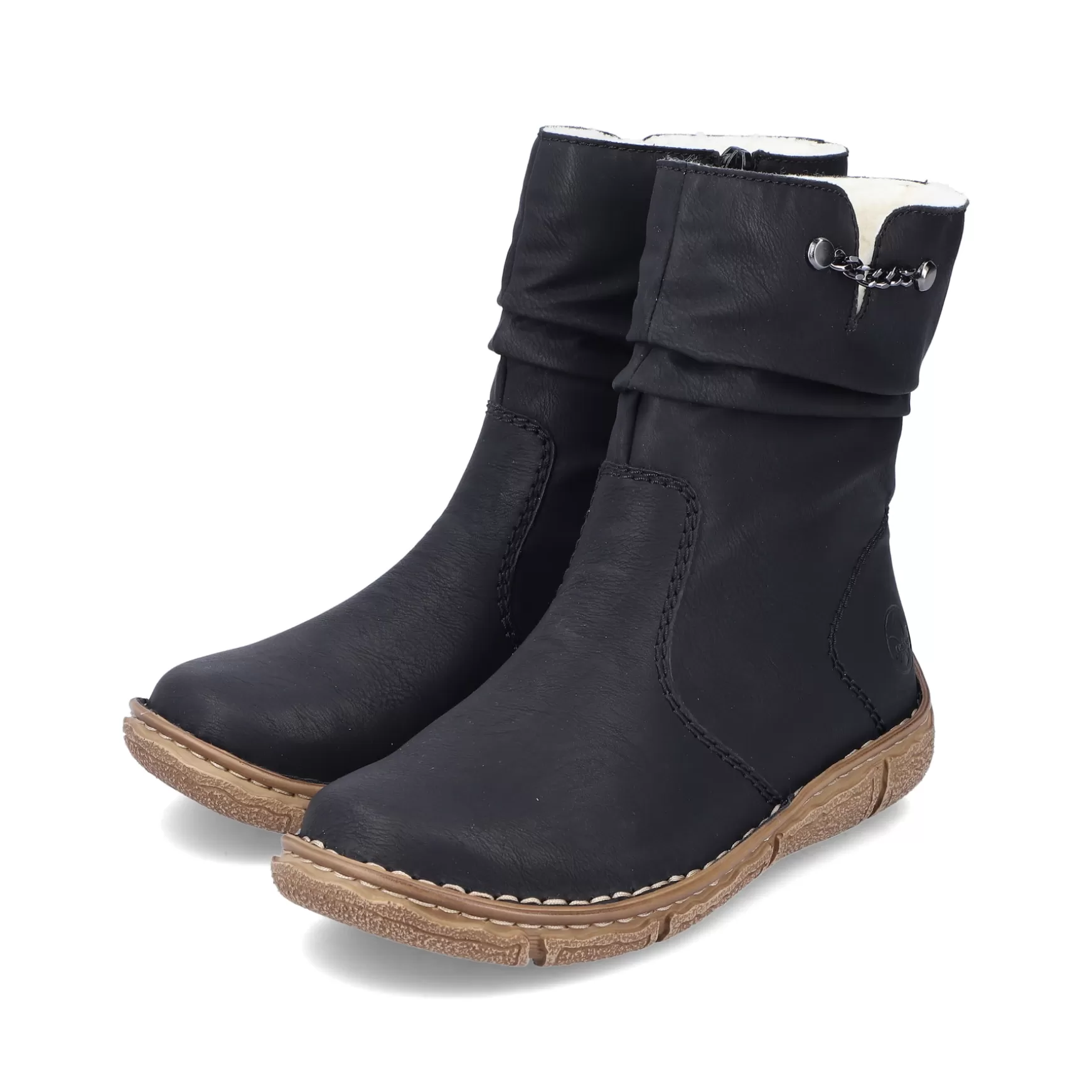 Women'S Short Boots Night Black-Rieker Sale