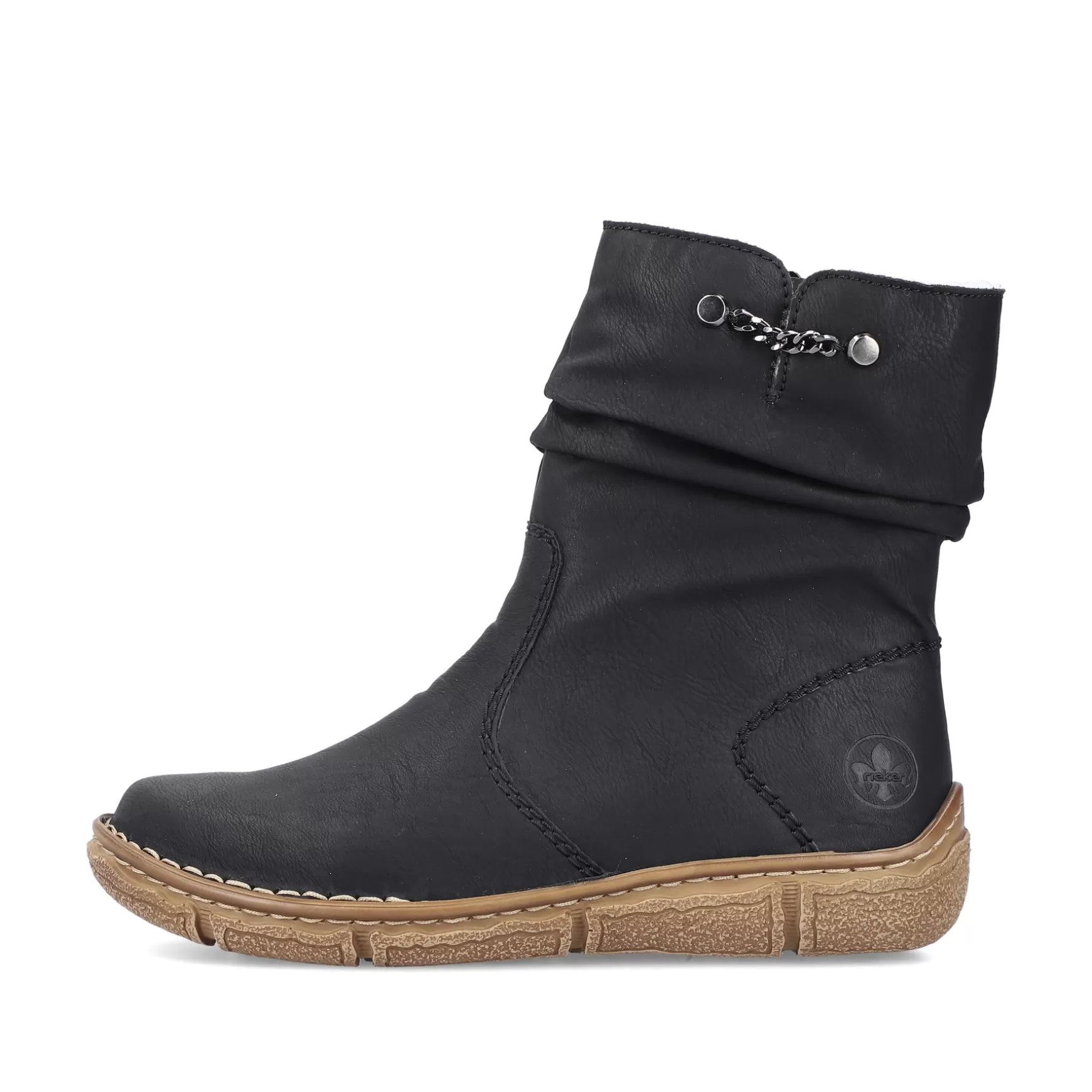 Women'S Short Boots Night Black-Rieker Sale