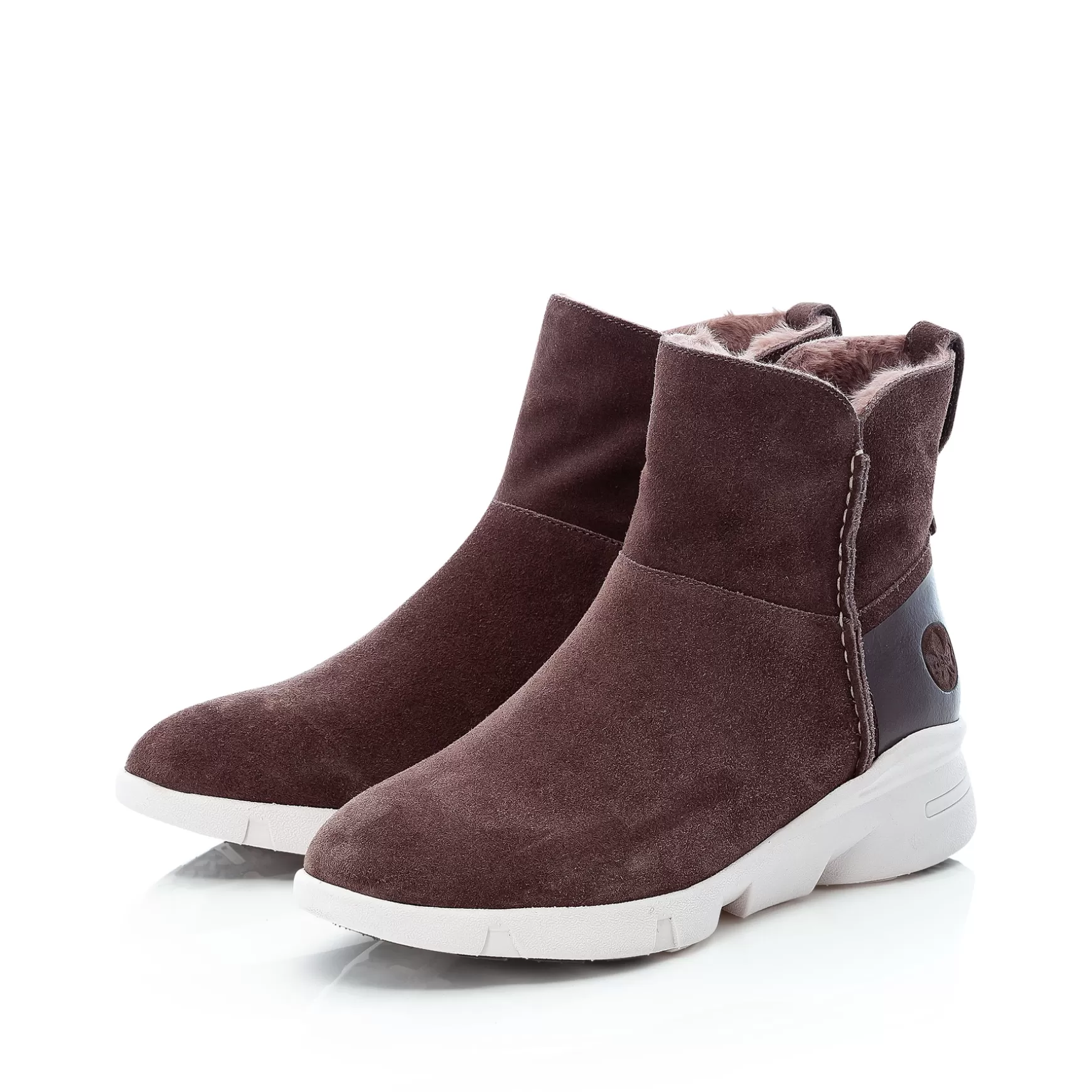 Women'S Short Boots Purple-Rieker Sale