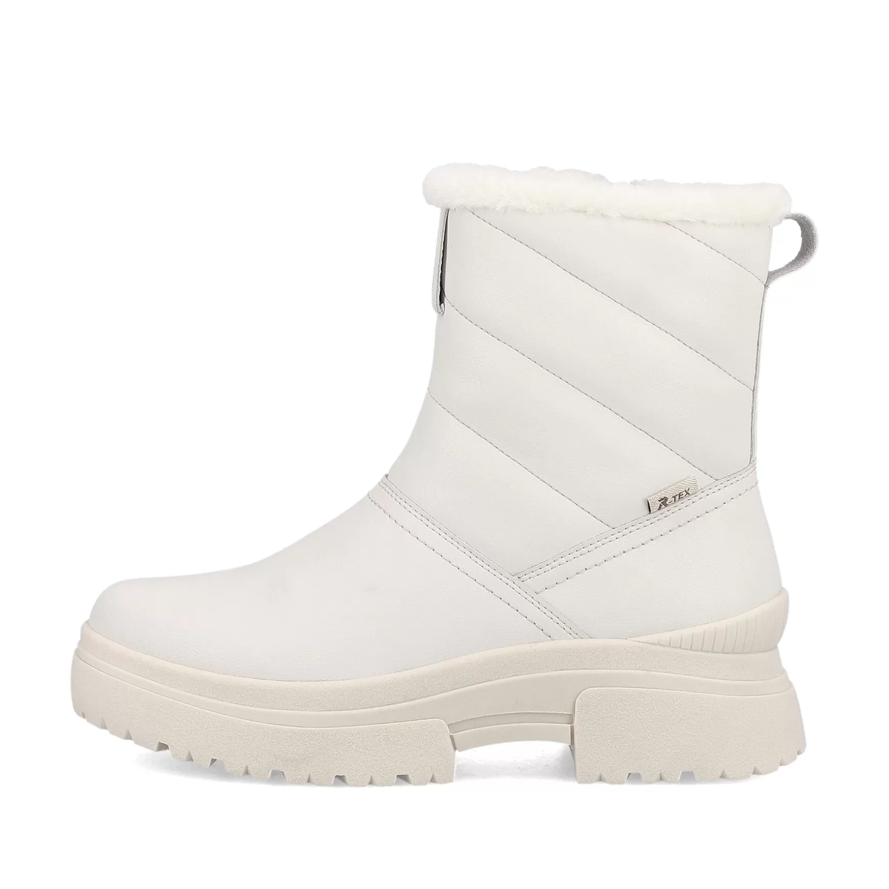 Women'S Short Boots Snow White-Rieker Flash Sale