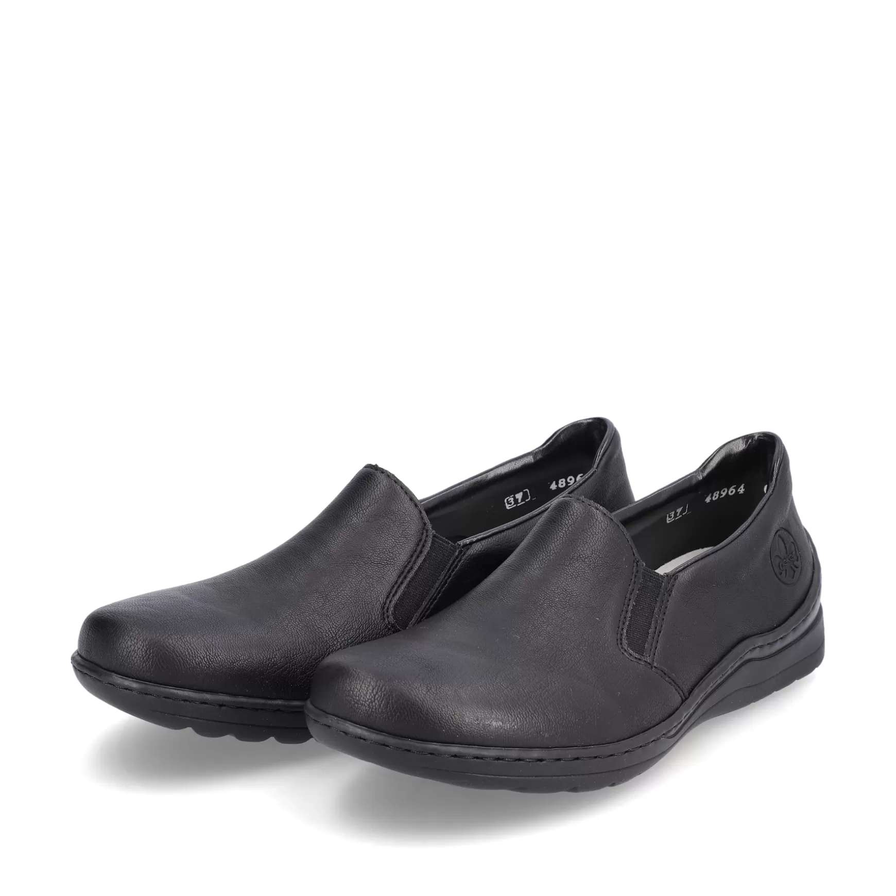 Women'S Slippers Asphalt Black-Rieker Discount