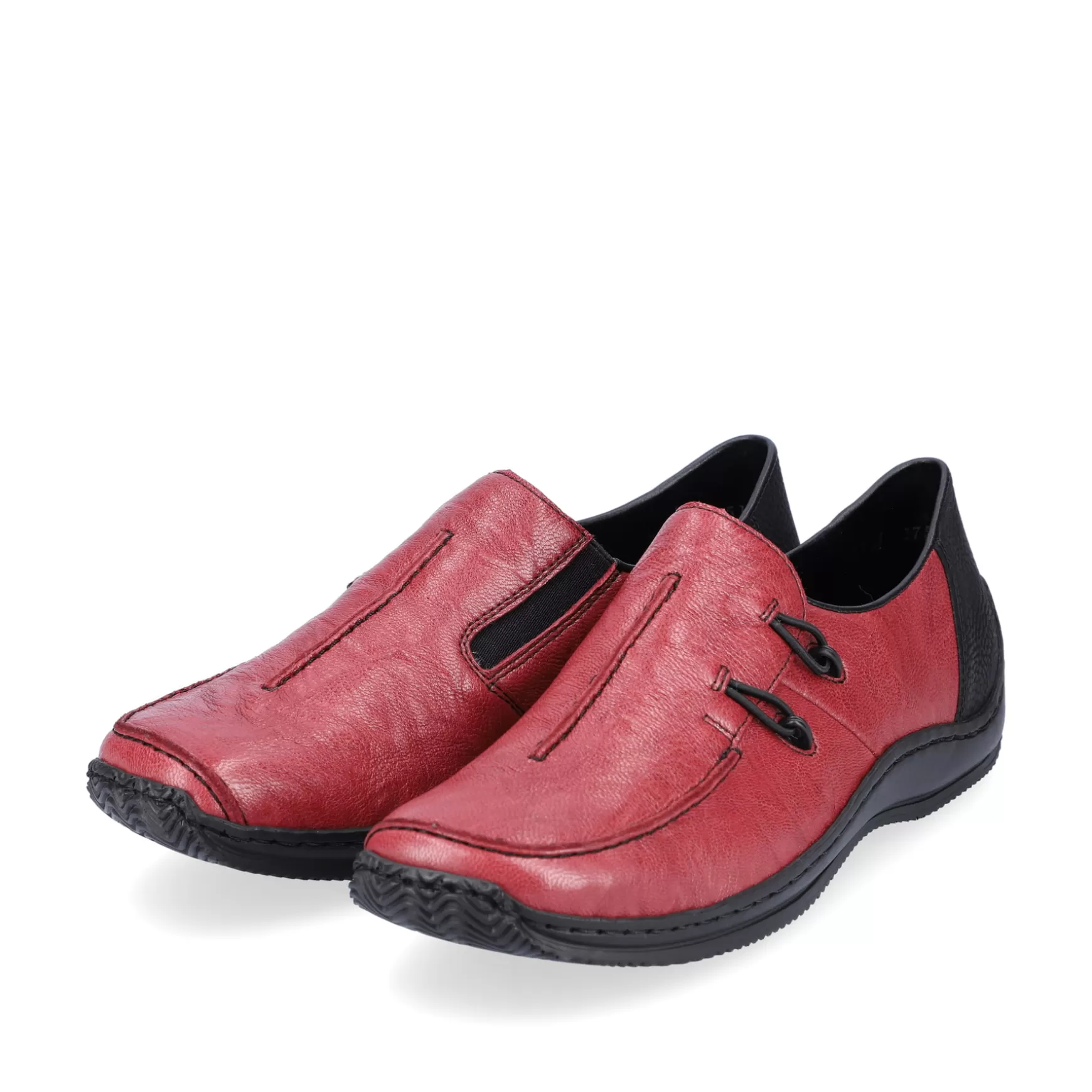 Women'S Slippers Burgundy Red-Rieker Cheap