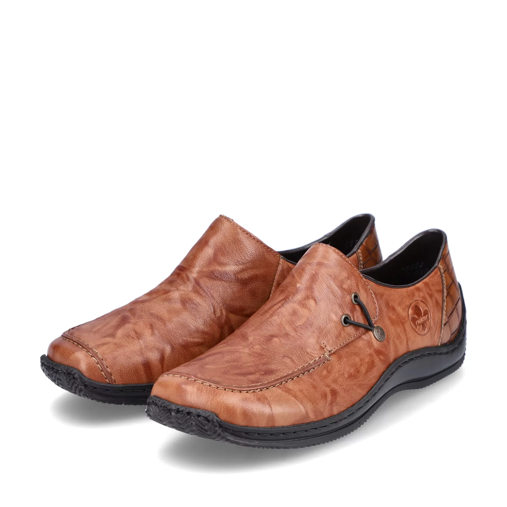 Women'S Slippers Caramel Brown-Rieker Sale