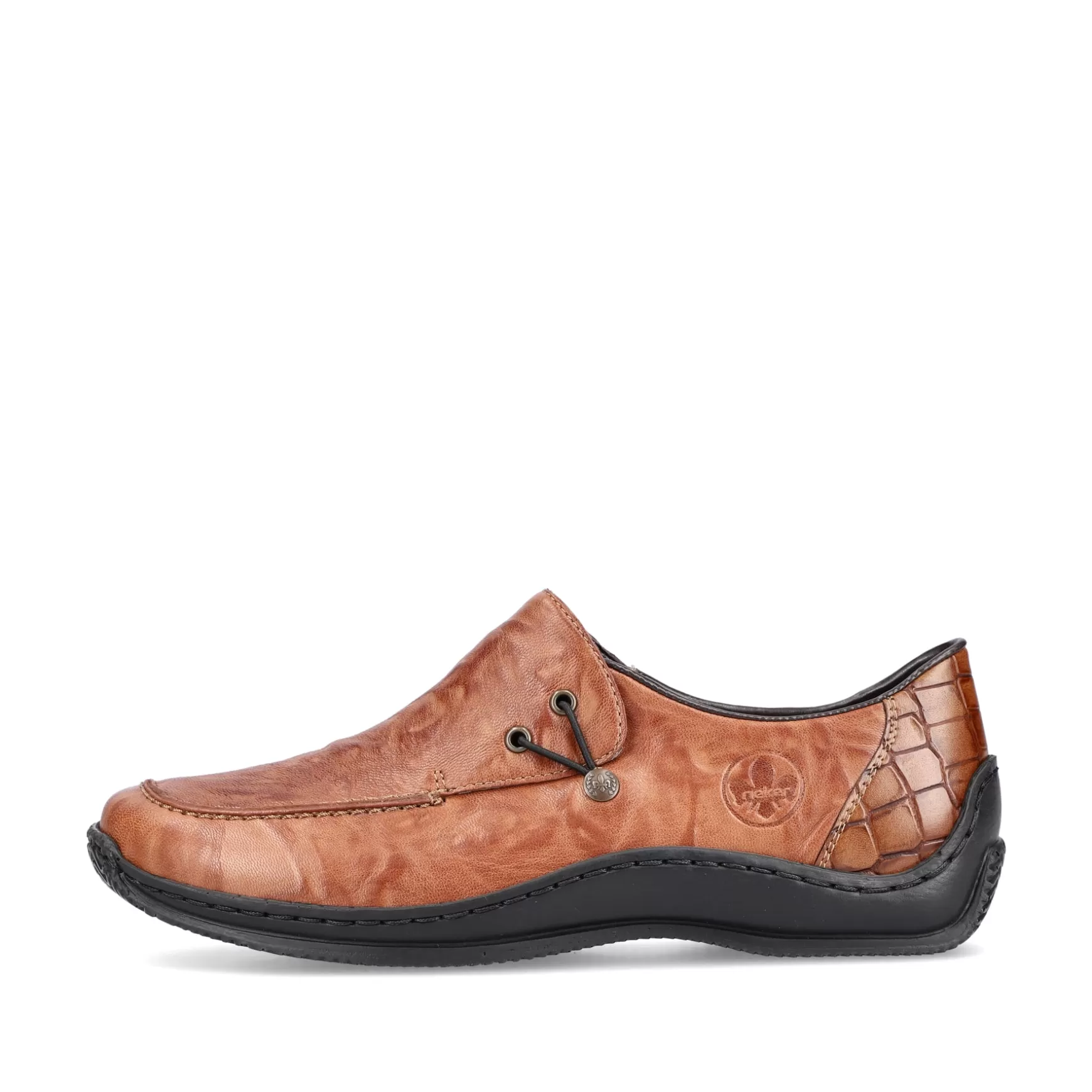 Women'S Slippers Caramel Brown-Rieker Sale