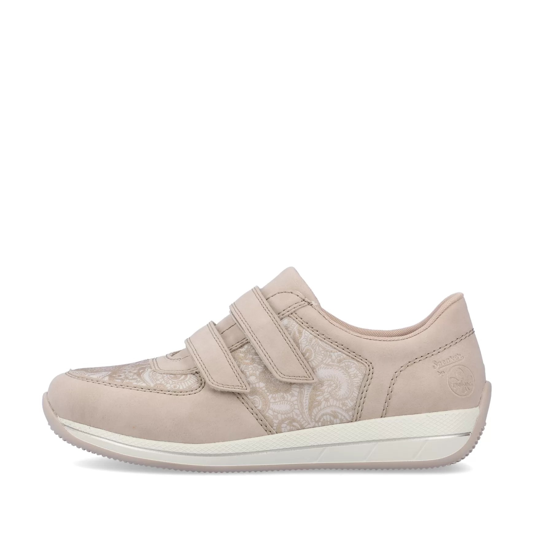 Women'S Slippers Cream Beige-Rieker Outlet