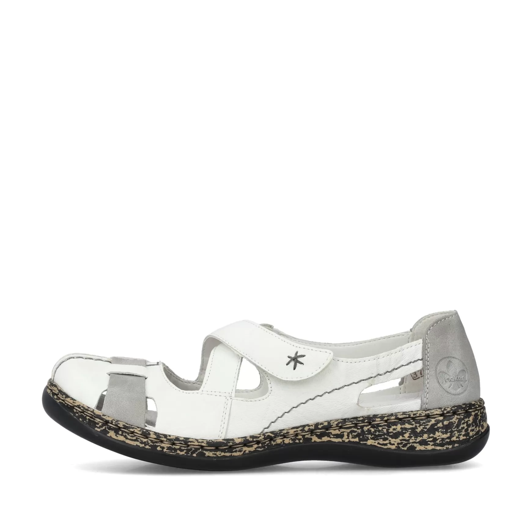 Women'S Slippers Crystal White-Rieker Cheap