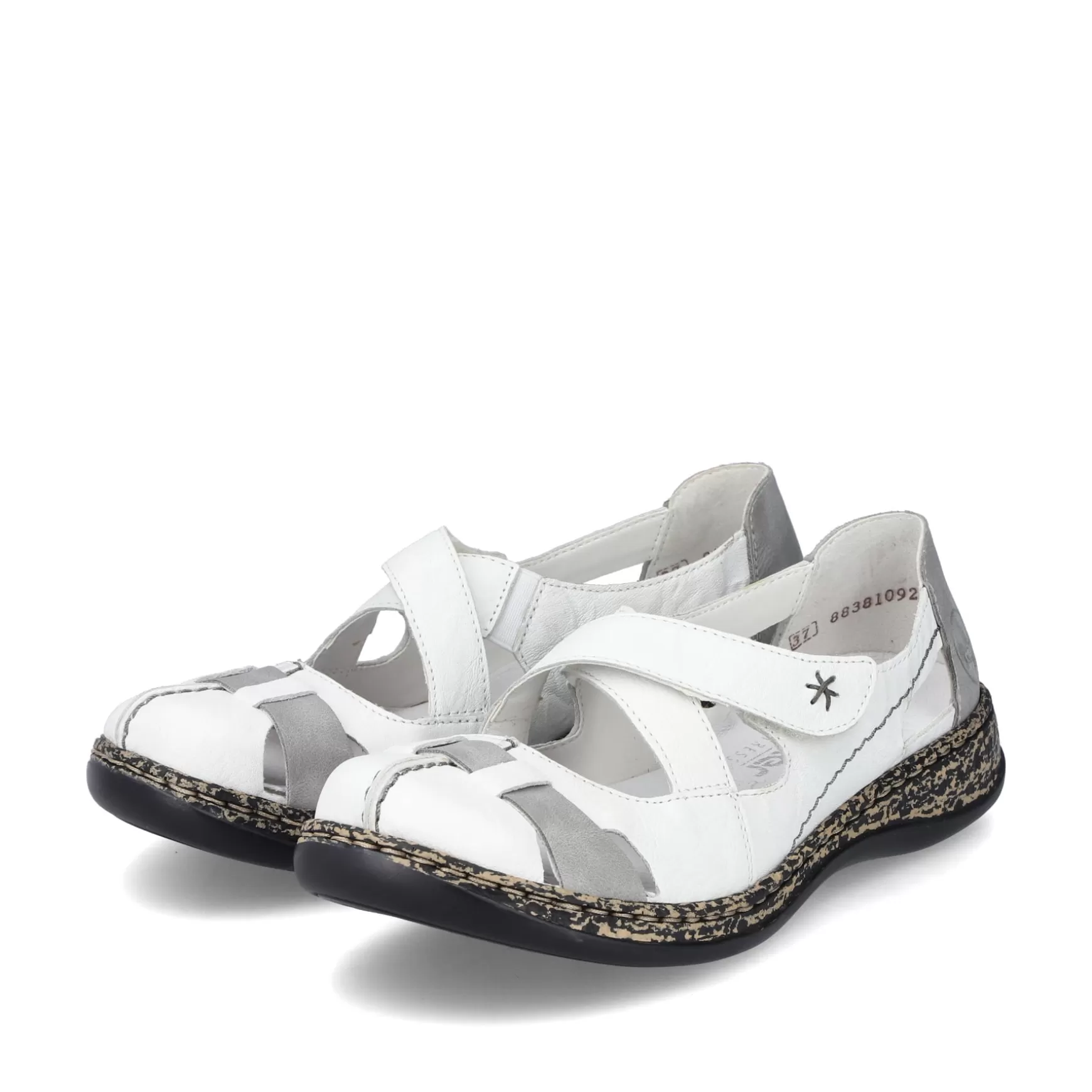 Women'S Slippers Crystal White-Rieker Cheap