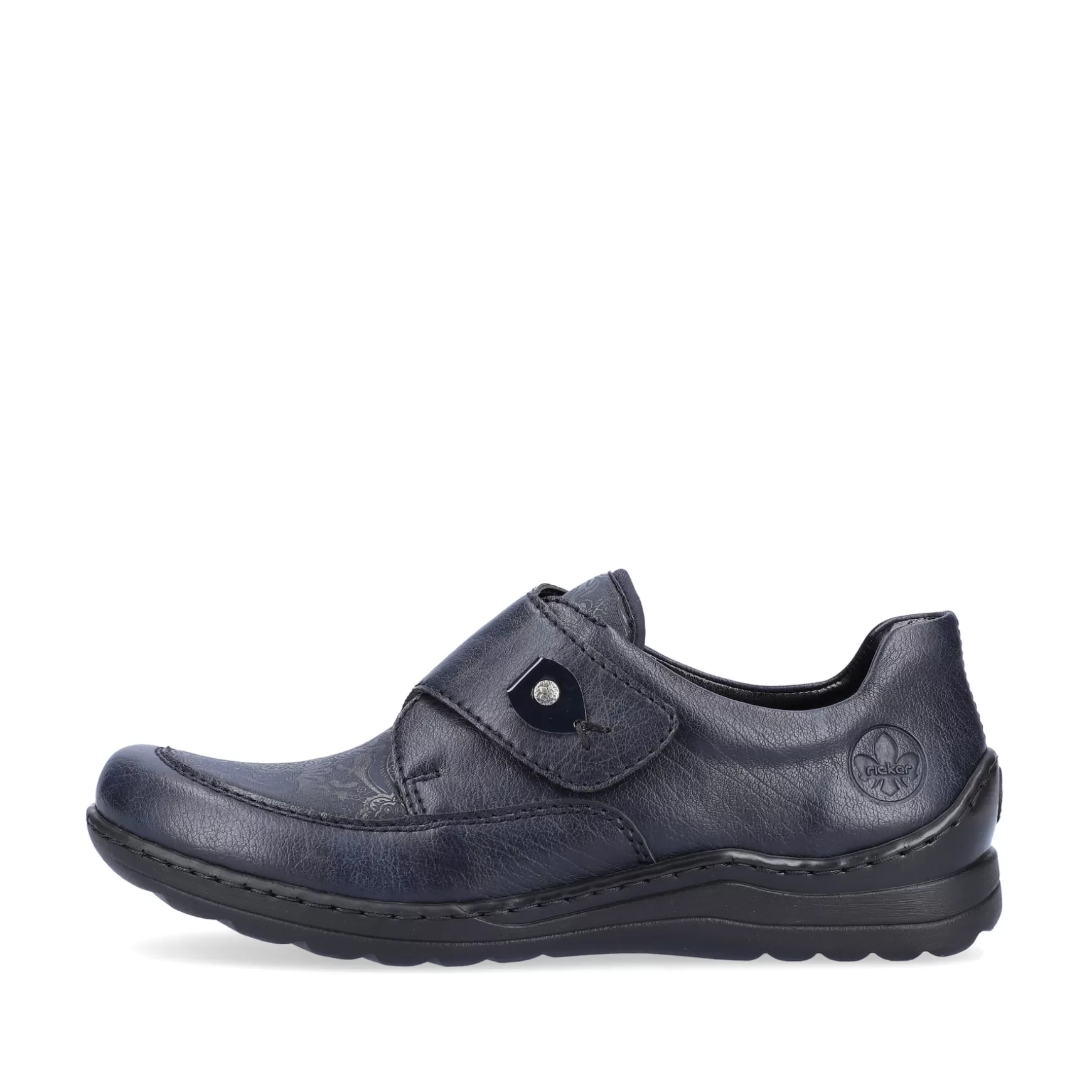 Women'S Slippers Dark Blue-Rieker Best