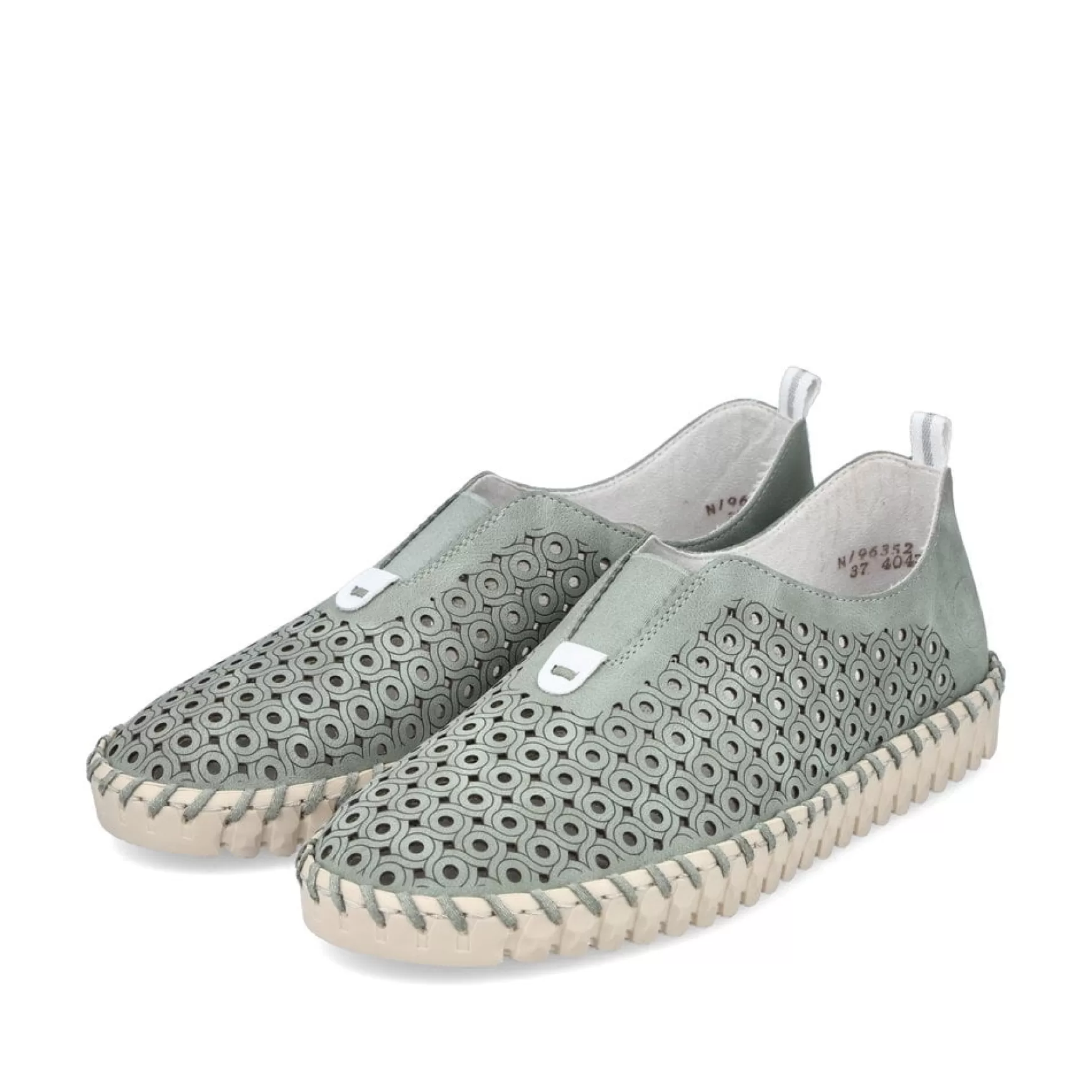 Women'S Slippers Khaki Green-Rieker New