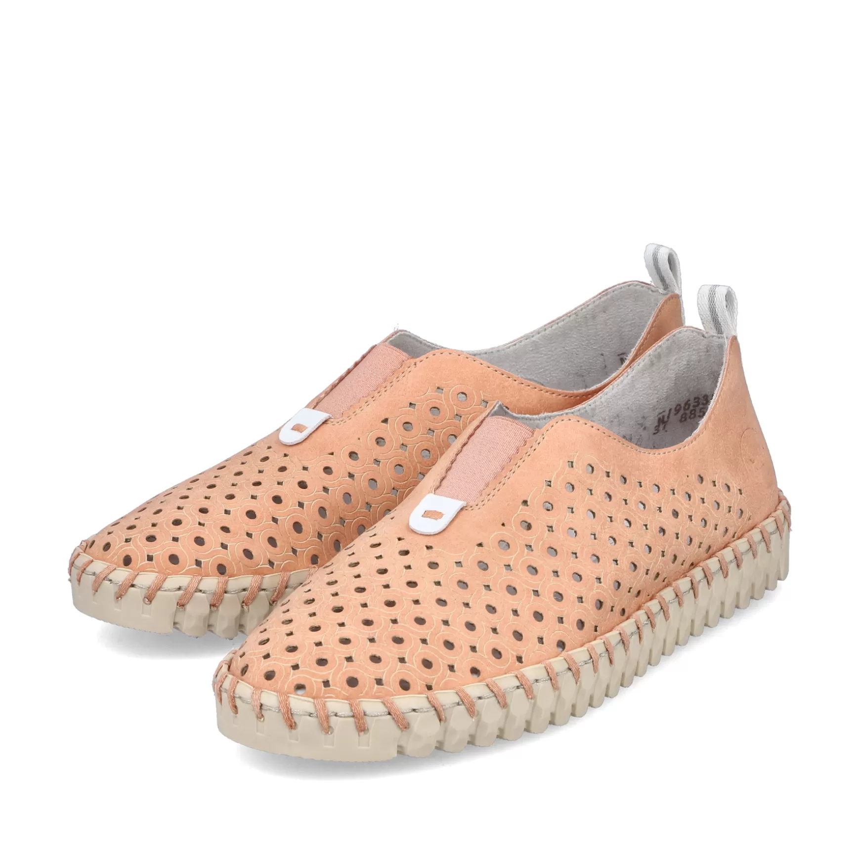 Women'S Slippers Light Orange-Rieker Fashion