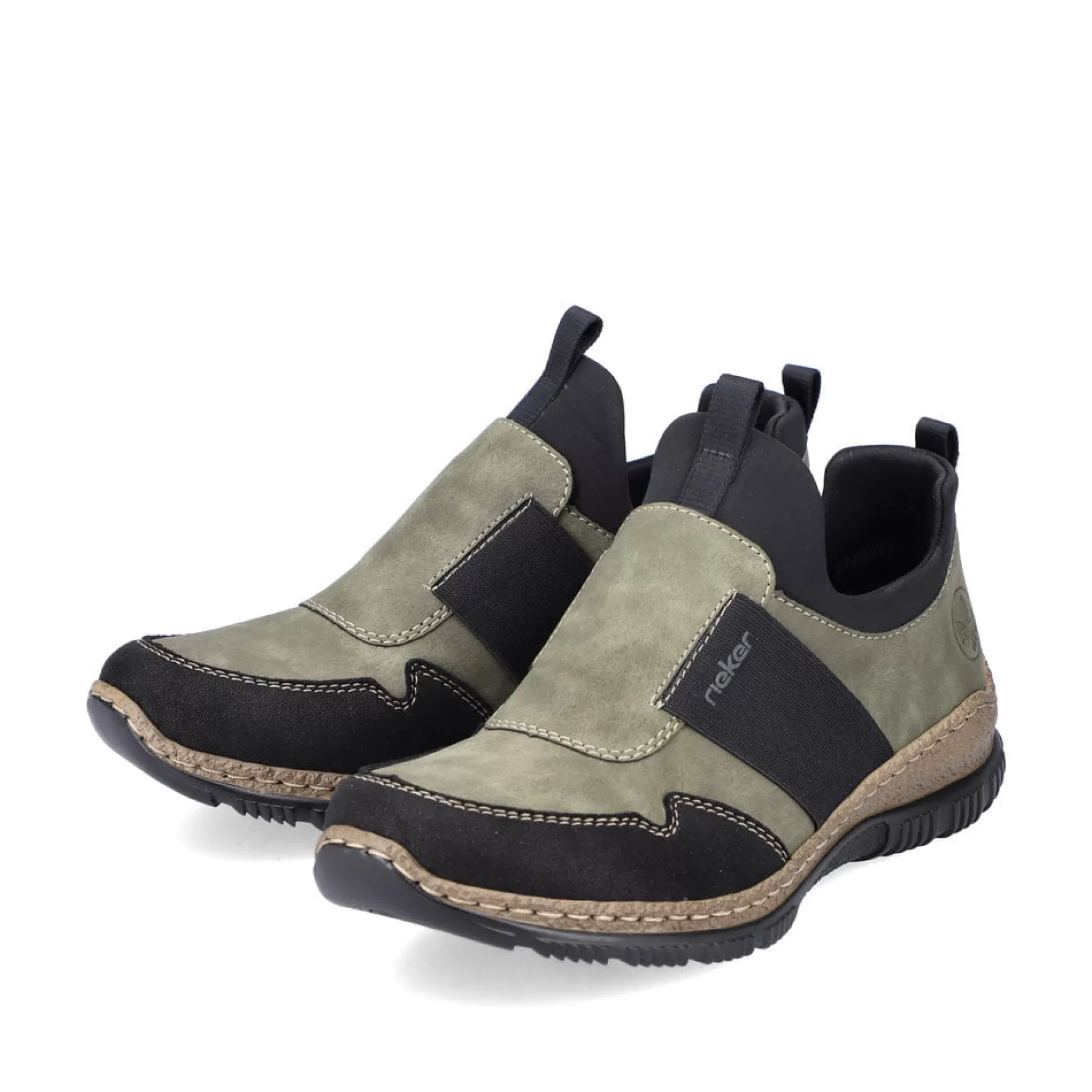 Women'S Slippers Olive Green-Rieker Outlet