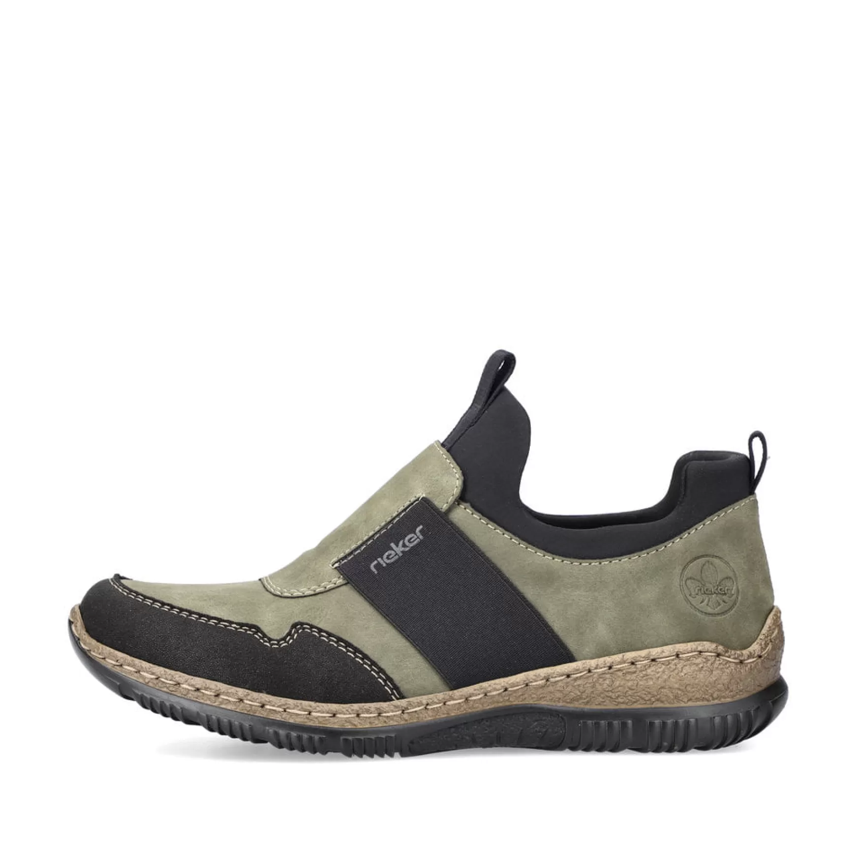 Women'S Slippers Olive Green-Rieker Outlet