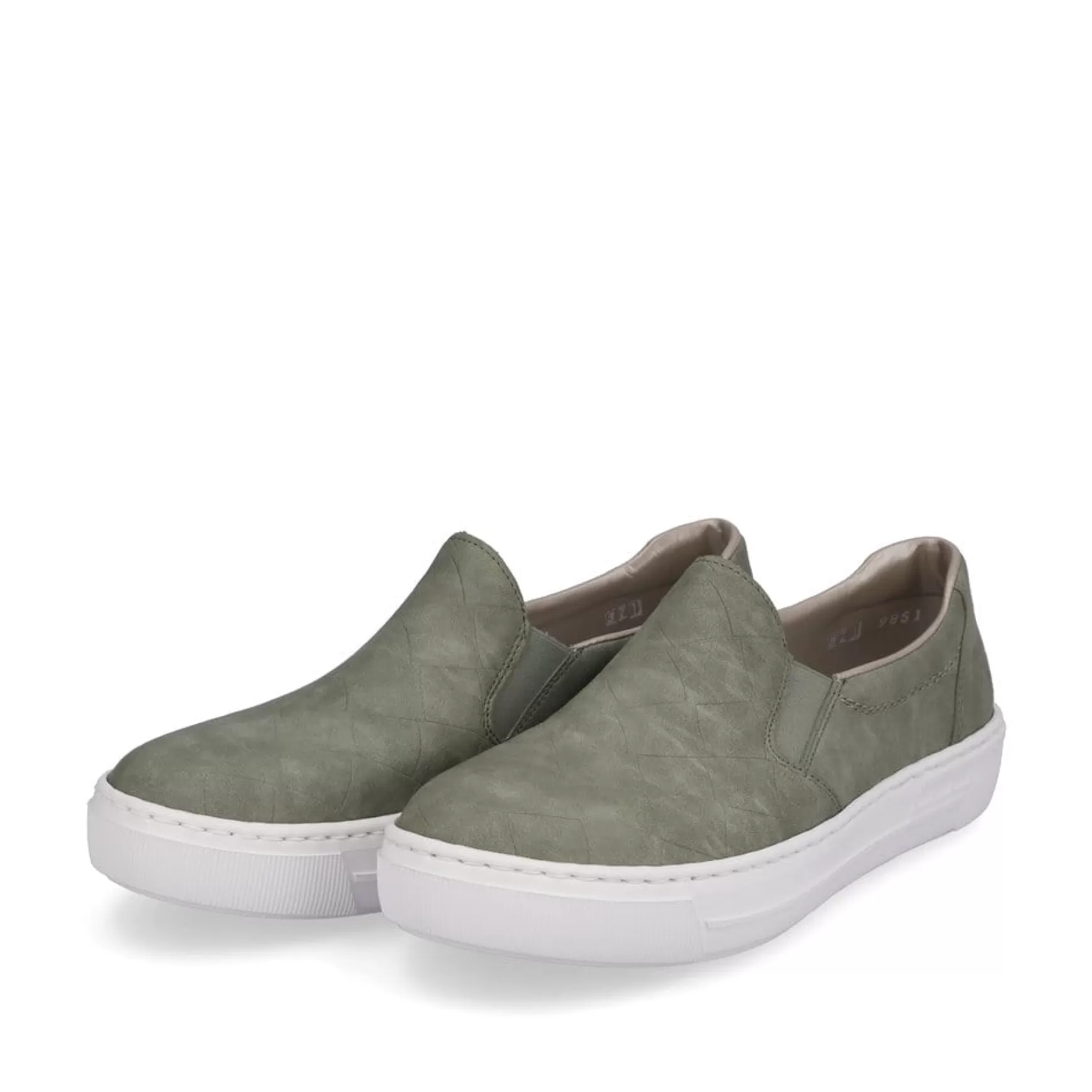 Women'S Slippers Olive Green-Rieker Sale