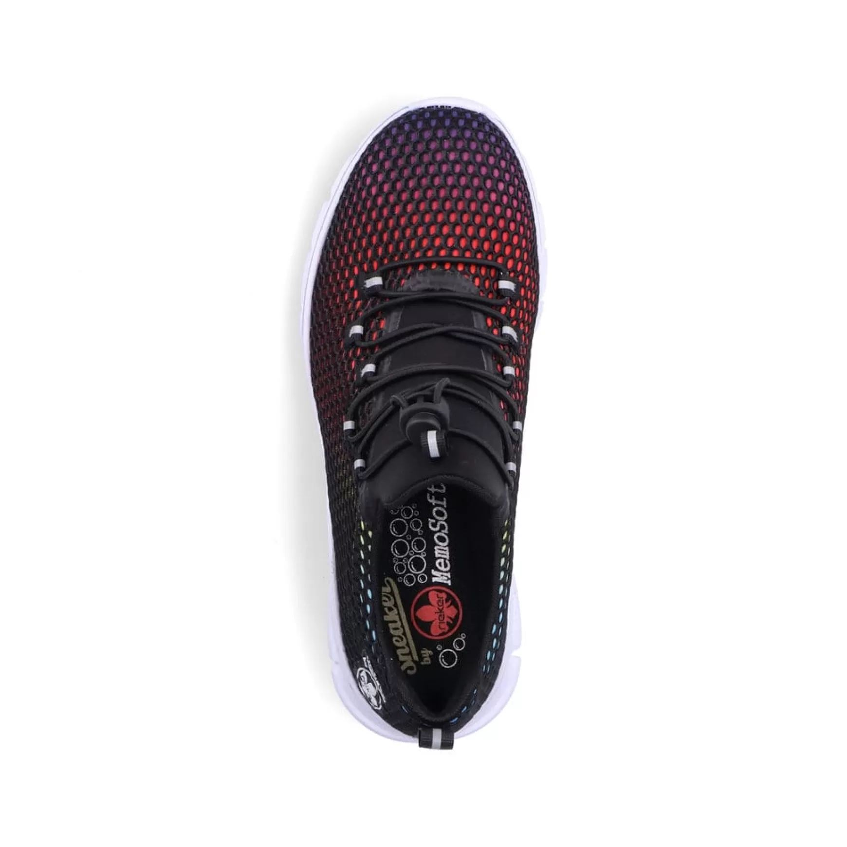 Women'S Slippers Rainbow Colors-Rieker Fashion