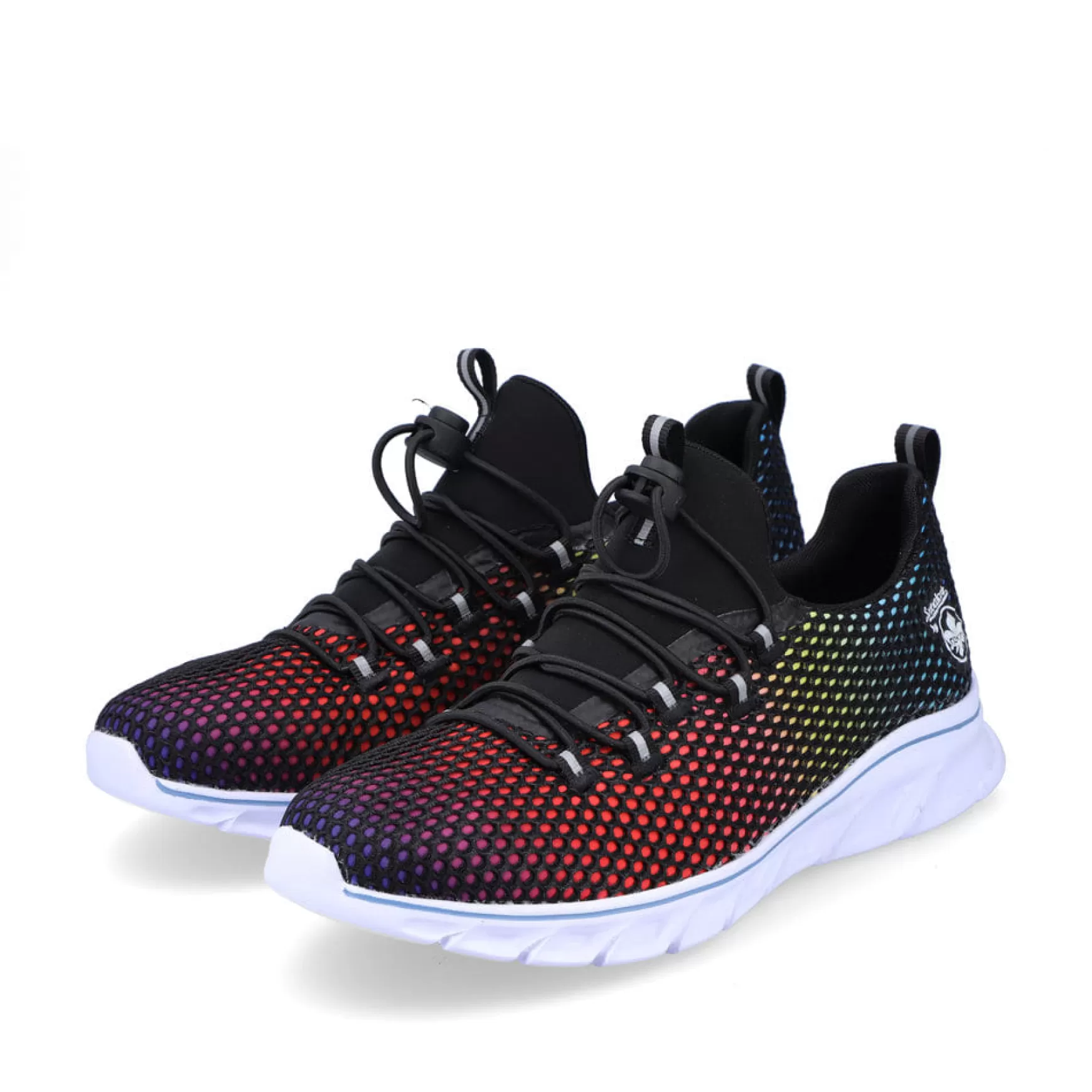 Women'S Slippers Rainbow Colors-Rieker Fashion