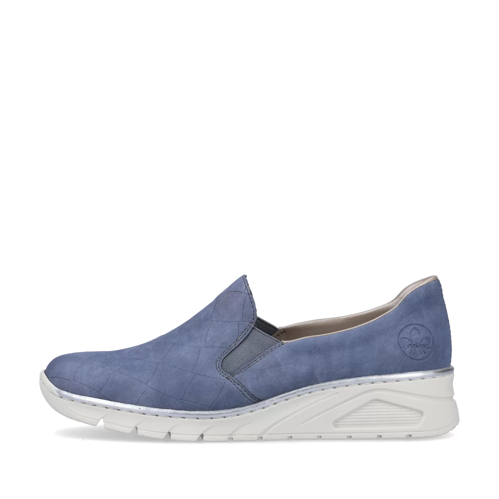 Women'S Slippers Slate Blue-Rieker New