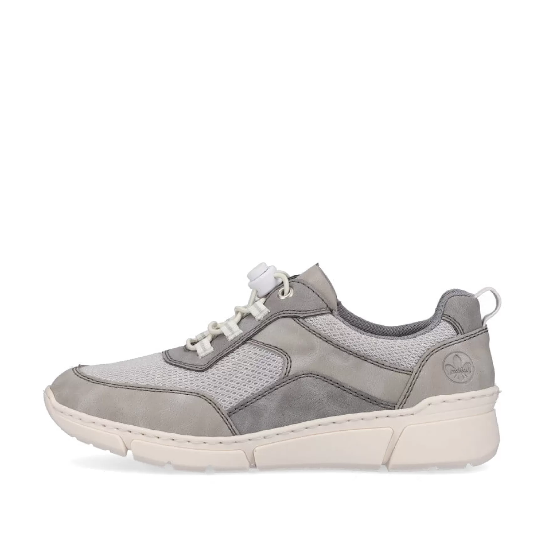 Women'S Slippers Steel Gray-Rieker New