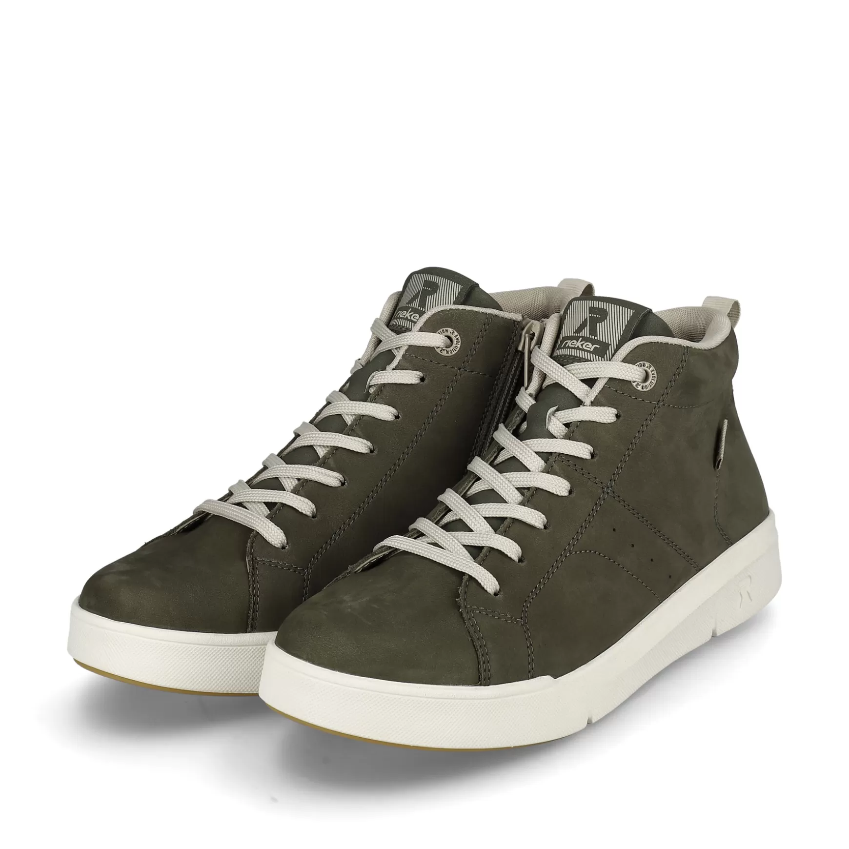 Women'S Sneaker High Army Green-Rieker Outlet