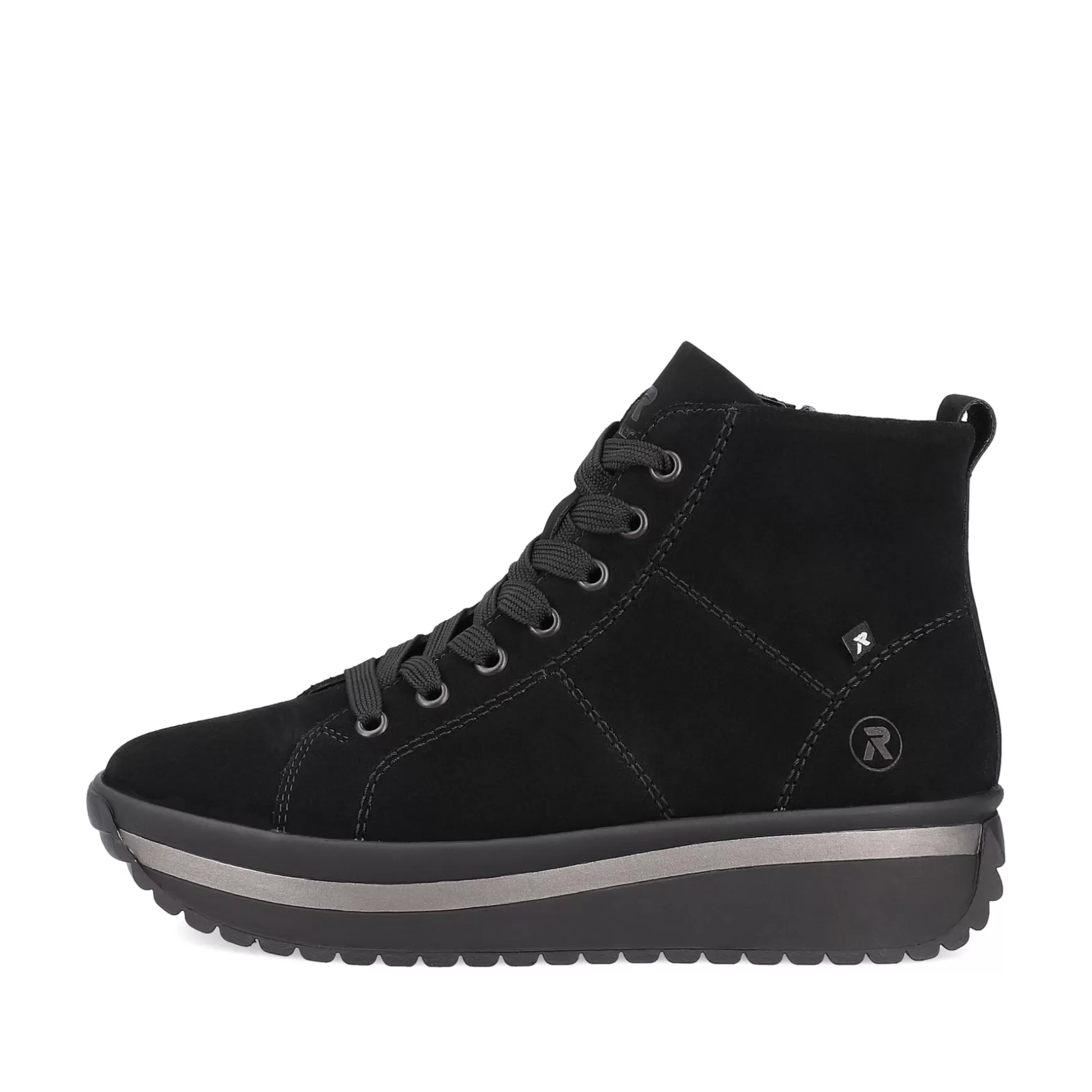 Women'S Sneaker High Deep Black-Rieker Online