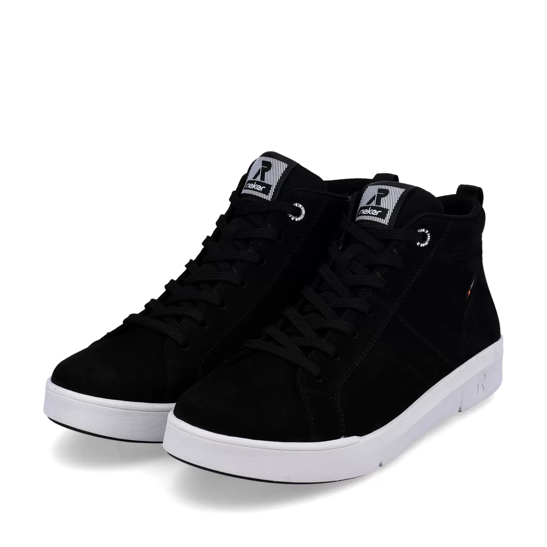 Women'S Sneaker High Deep Black-Rieker Cheap