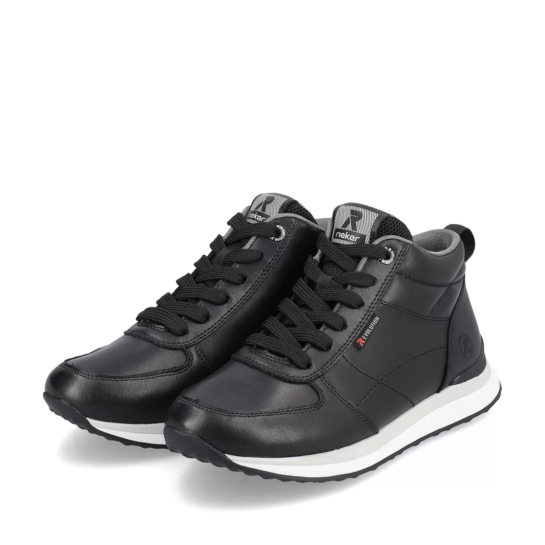 Women'S Sneaker High Deep Black-Rieker Sale