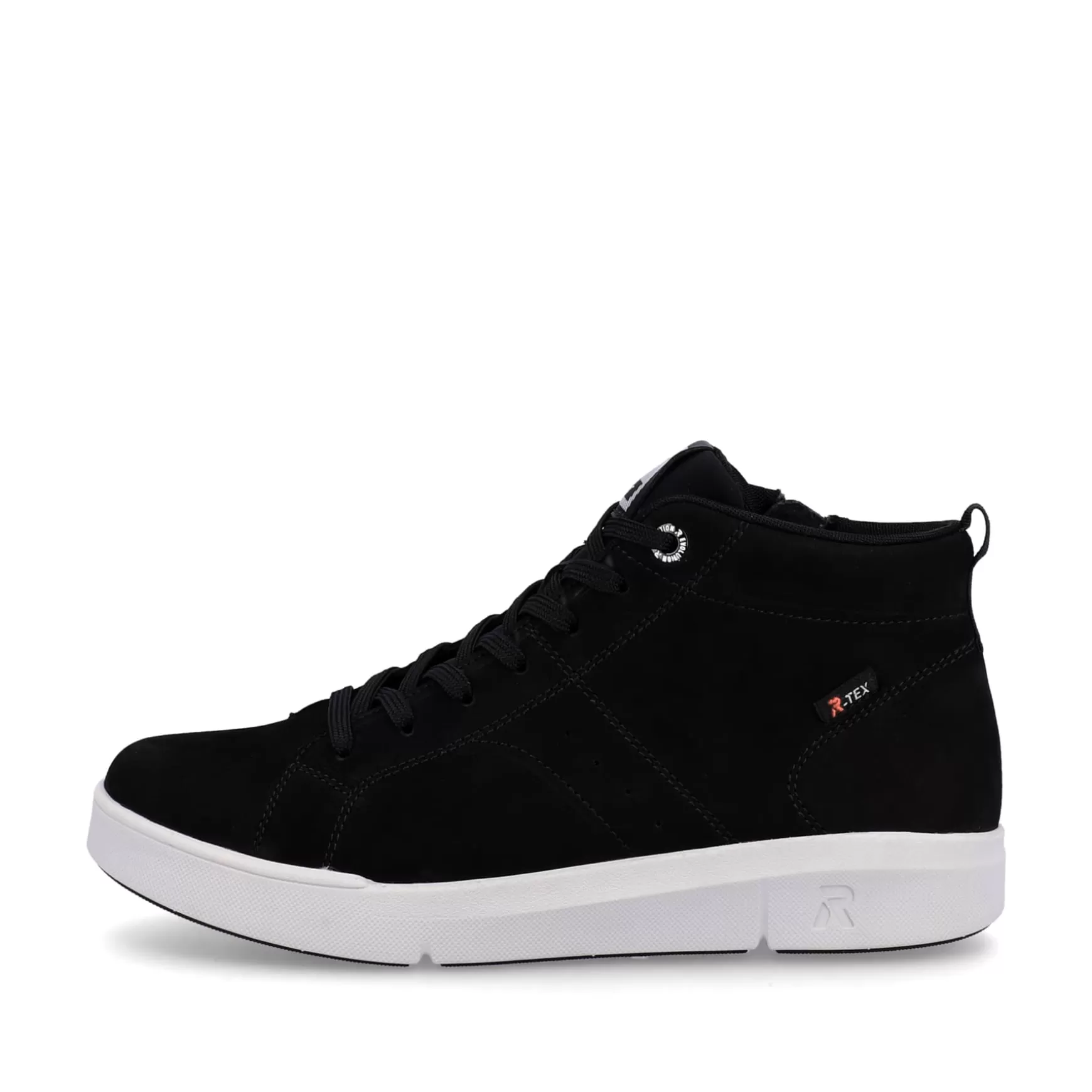 Women'S Sneaker High Deep Black-Rieker Cheap