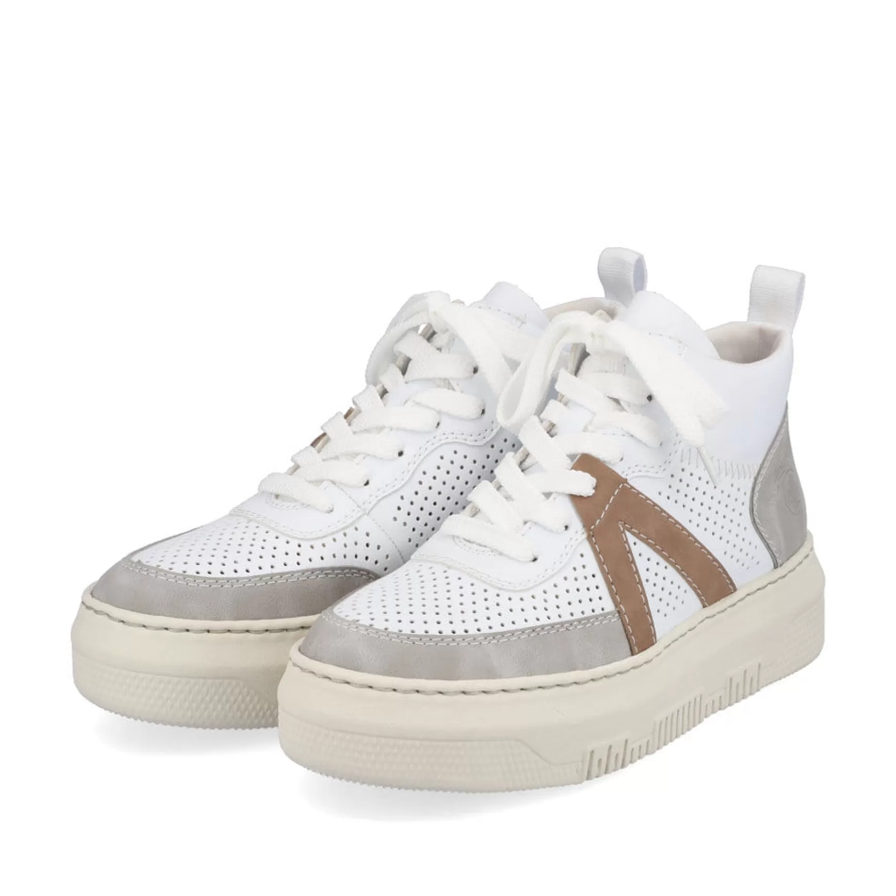 Women'S Sneaker High Edelweis-Rieker Cheap