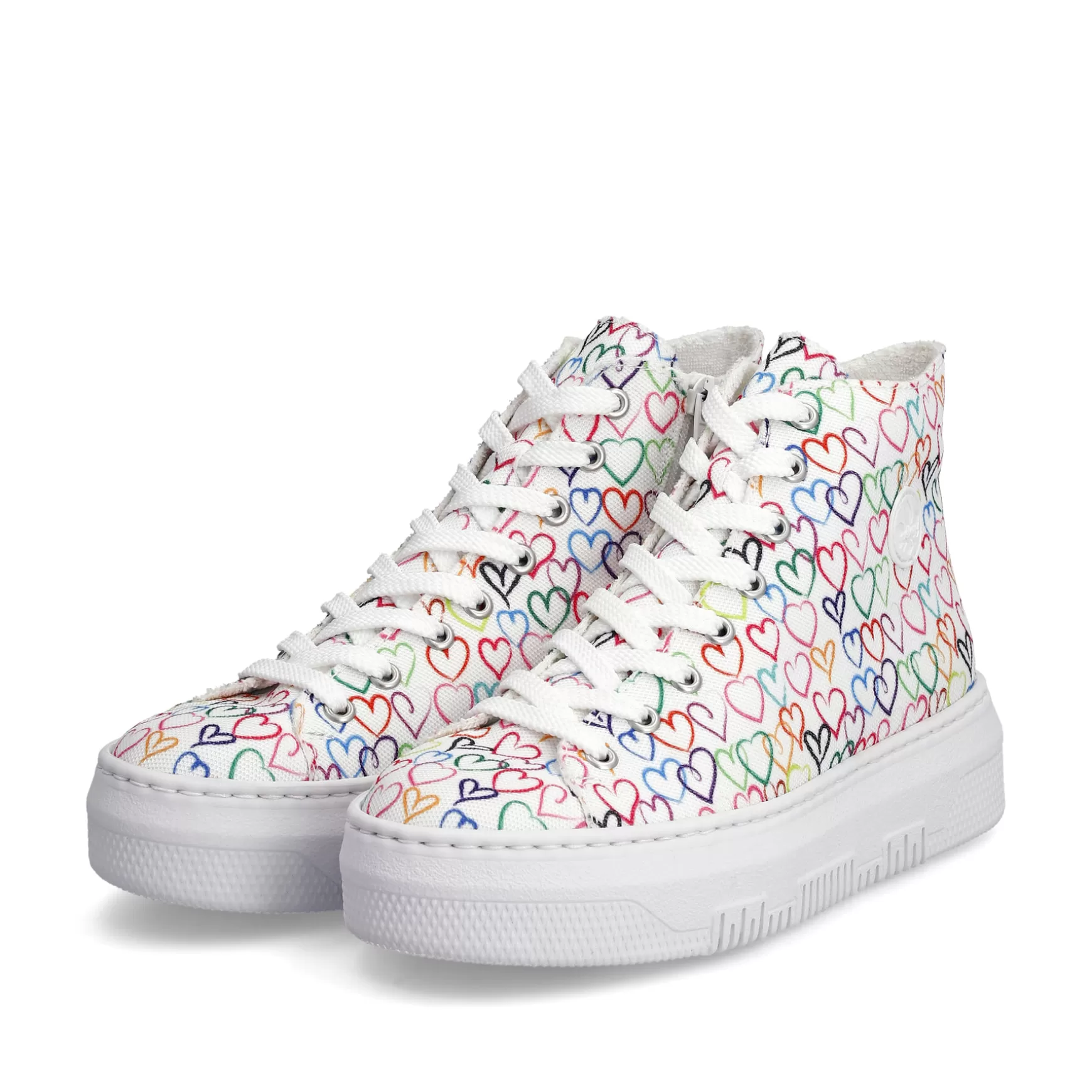 Women'S Sneaker High Multicolored-Rieker Best