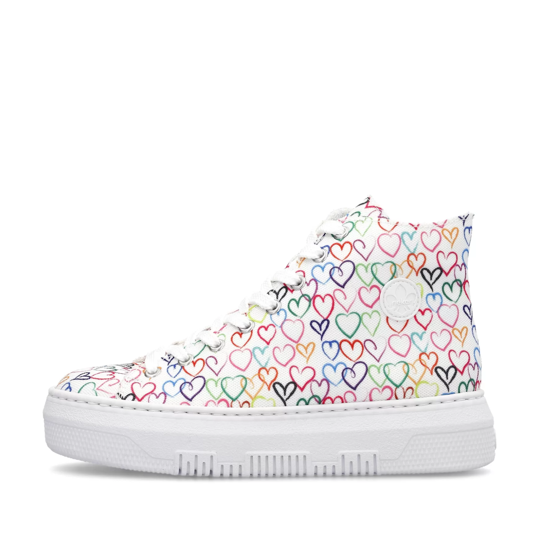 Women'S Sneaker High Multicolored-Rieker Best