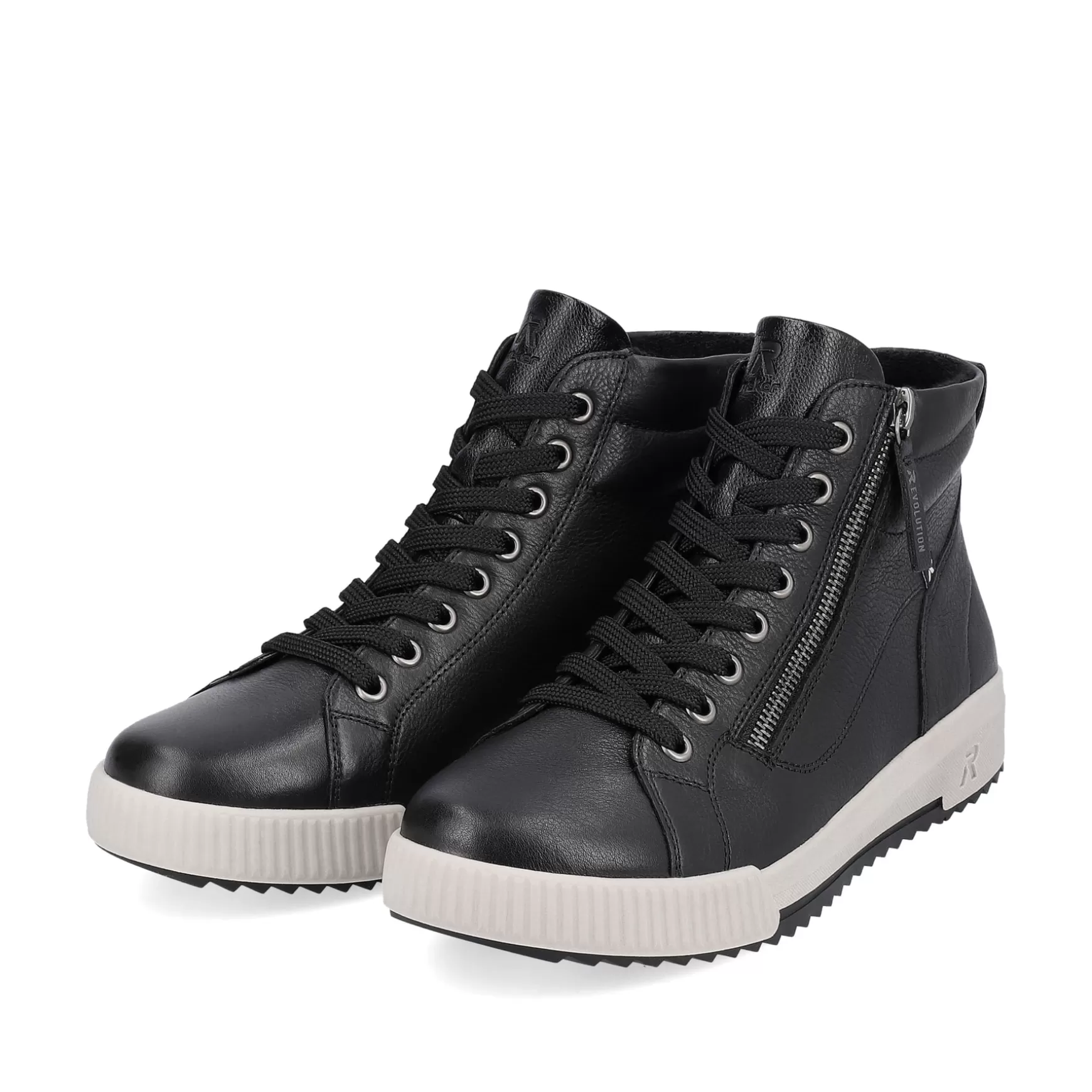 Women'S Sneaker High Steel Black-Rieker Cheap