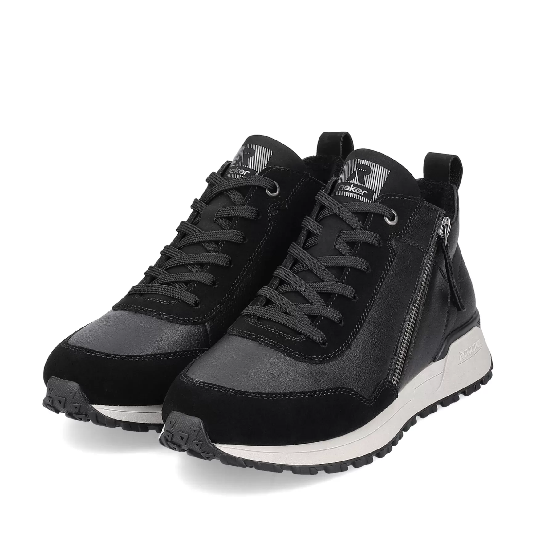 Women'S Sneaker High Steel Black-Rieker Best