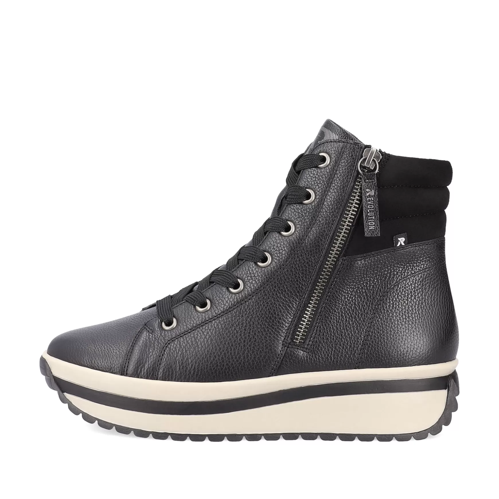 Women'S Sneaker High Steel Black-Rieker Shop