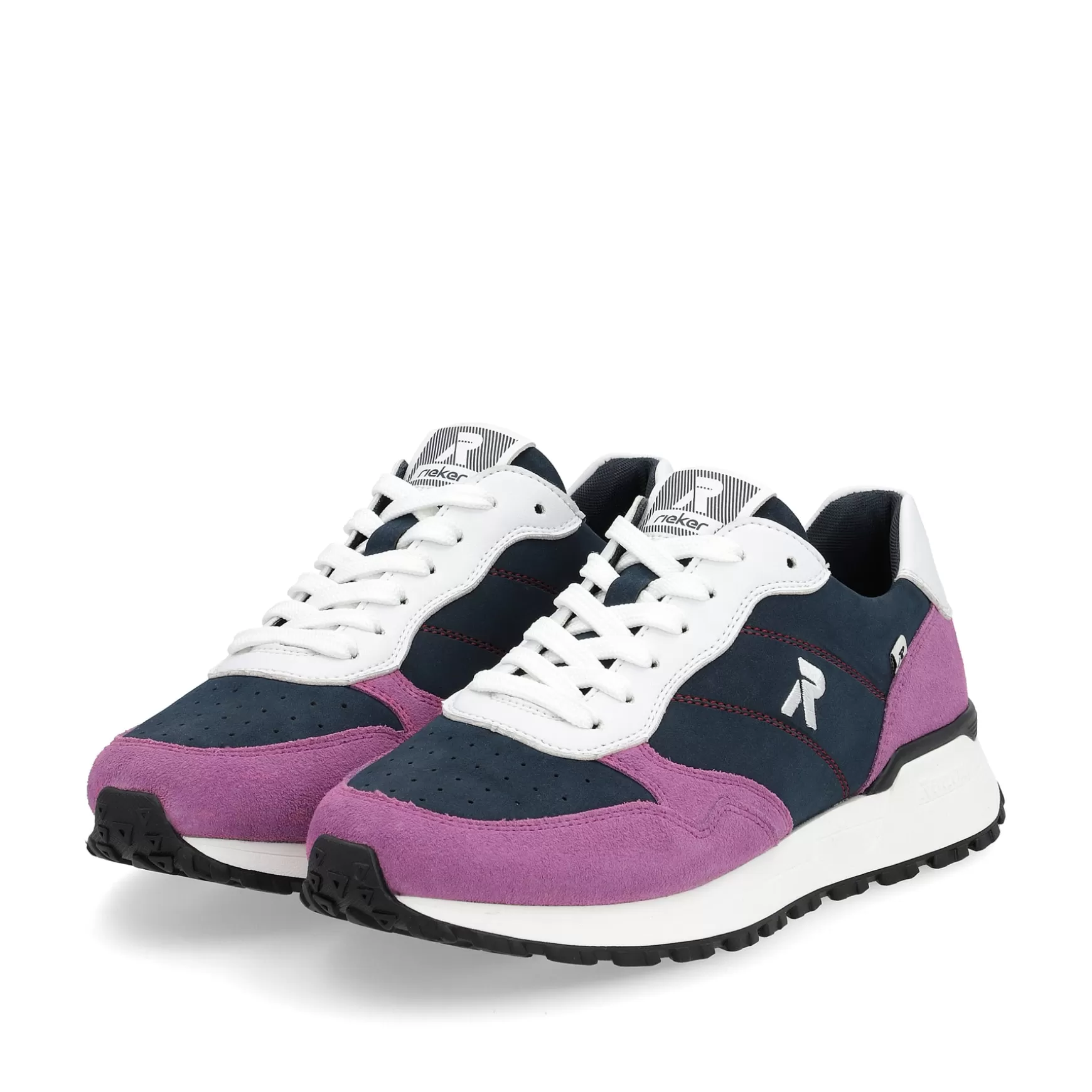 Women'S Sneaker Low Atlantic-Blue Violet-Rieker Cheap