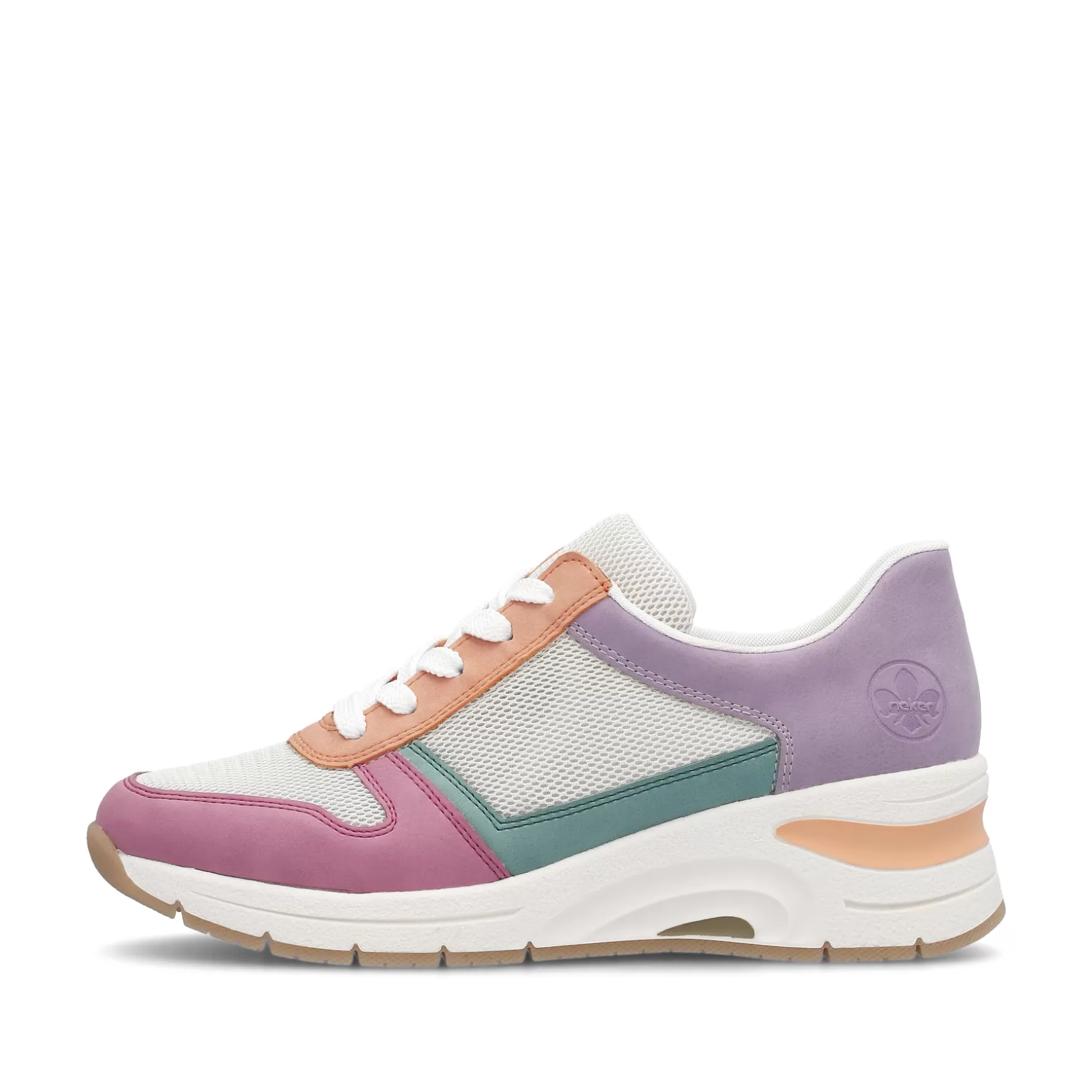 Women'S Sneaker Low Beige-Multicolored-Rieker Online
