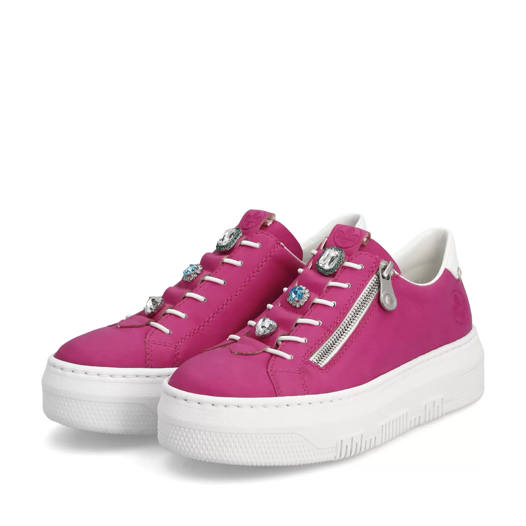 Women'S Sneaker Low Blood Pink-Rieker Online