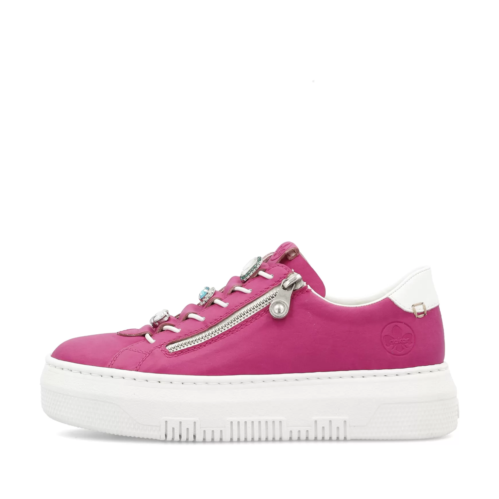 Women'S Sneaker Low Blood Pink-Rieker Online