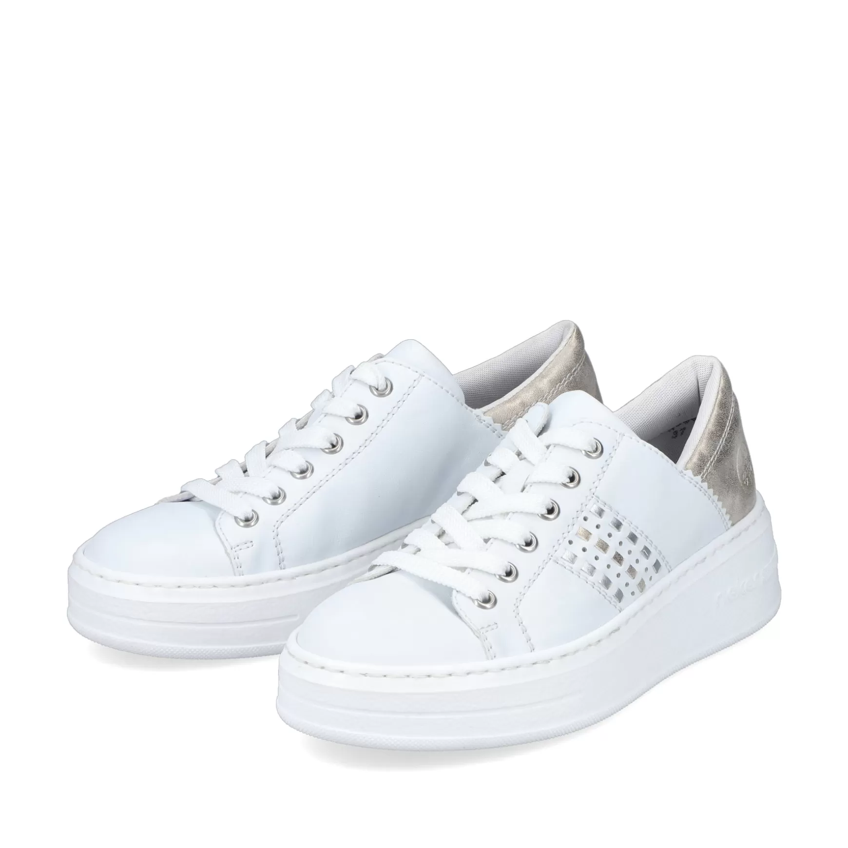 Women'S Sneaker Low Brilliant White-Rieker Shop