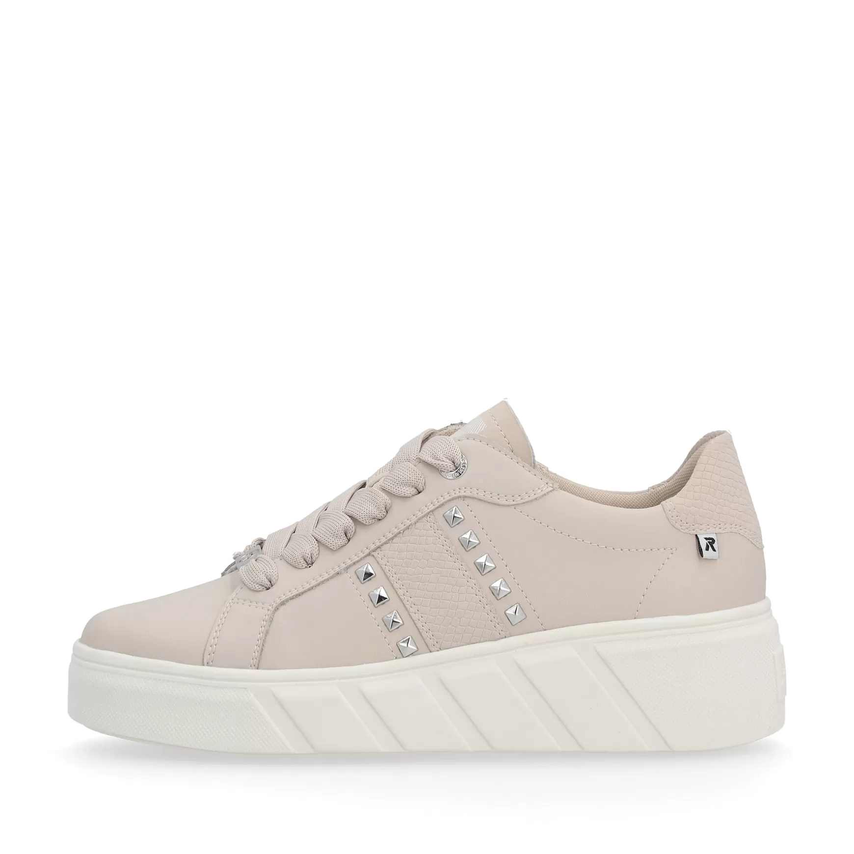 Women'S Sneaker Low Champagne-Rieker Store