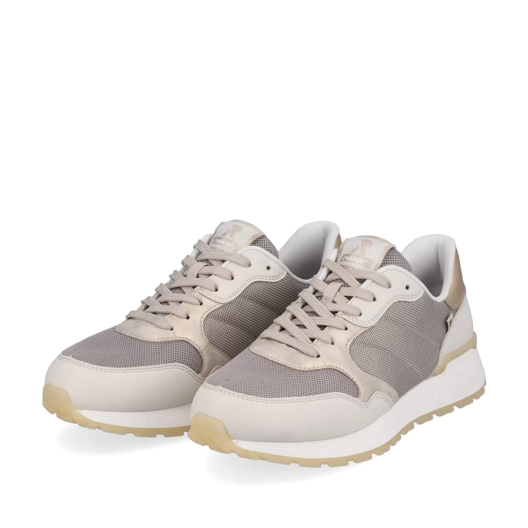 Women'S Sneaker Low Clay-Beige Rock-Grey-Rieker New