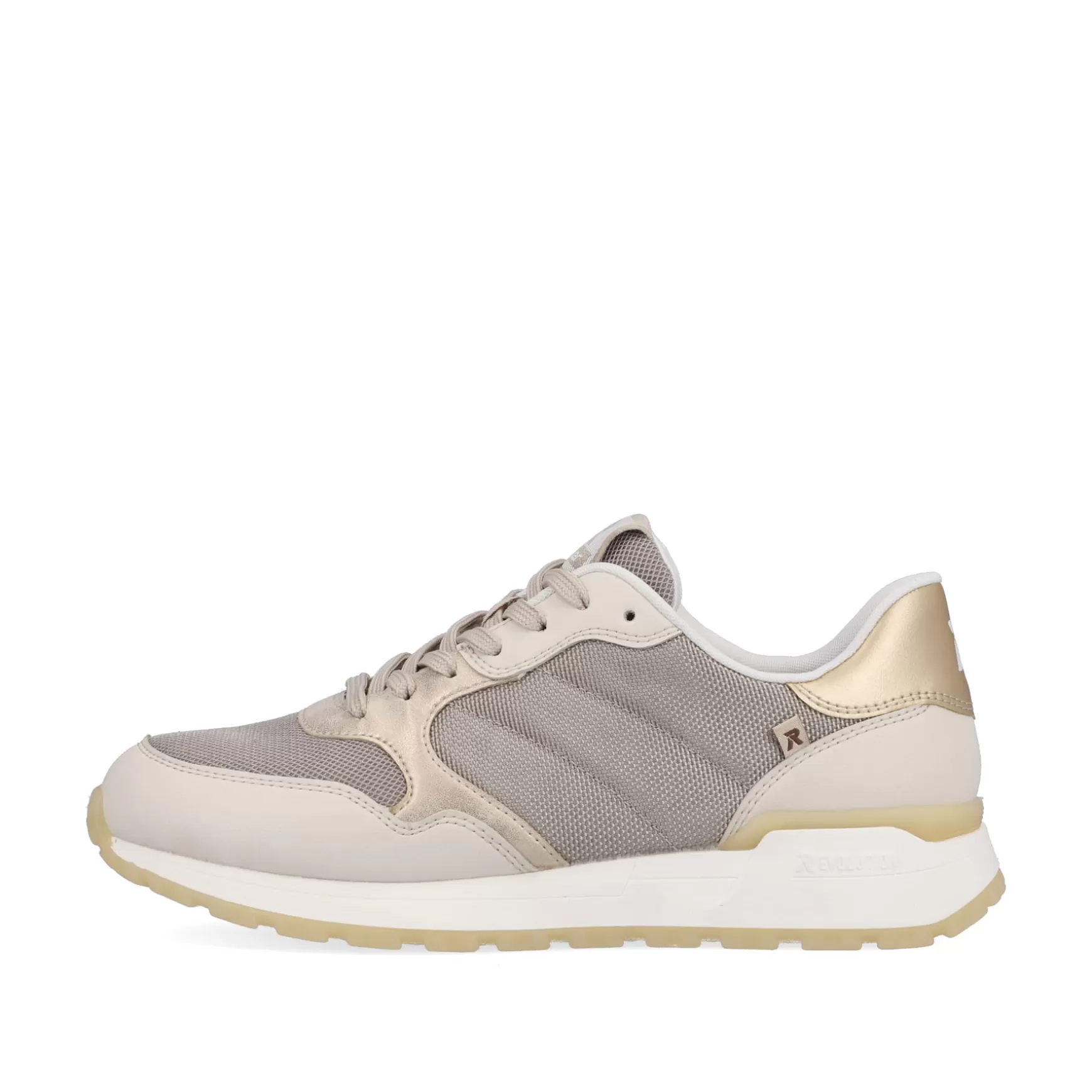 Women'S Sneaker Low Clay-Beige Rock-Grey-Rieker New