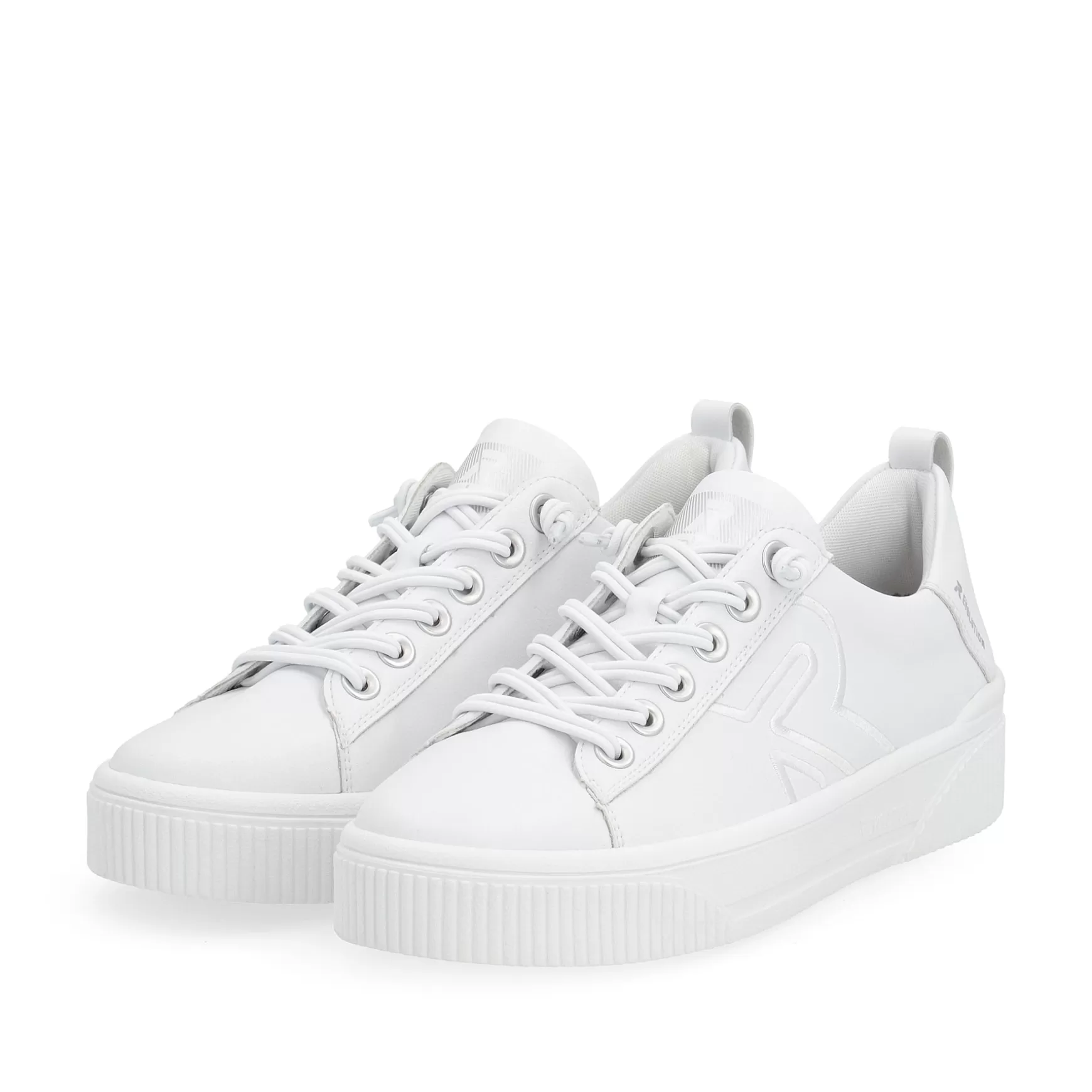 Women'S Sneaker Low Clear White-Rieker New