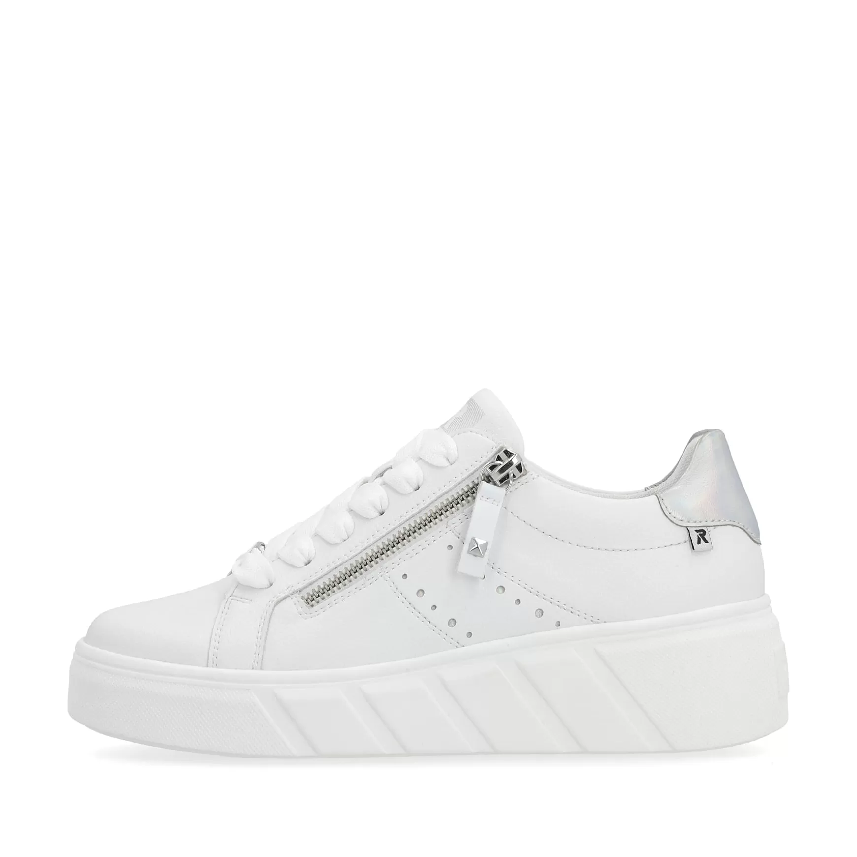 Women'S Sneaker Low Clear White-Rieker Online