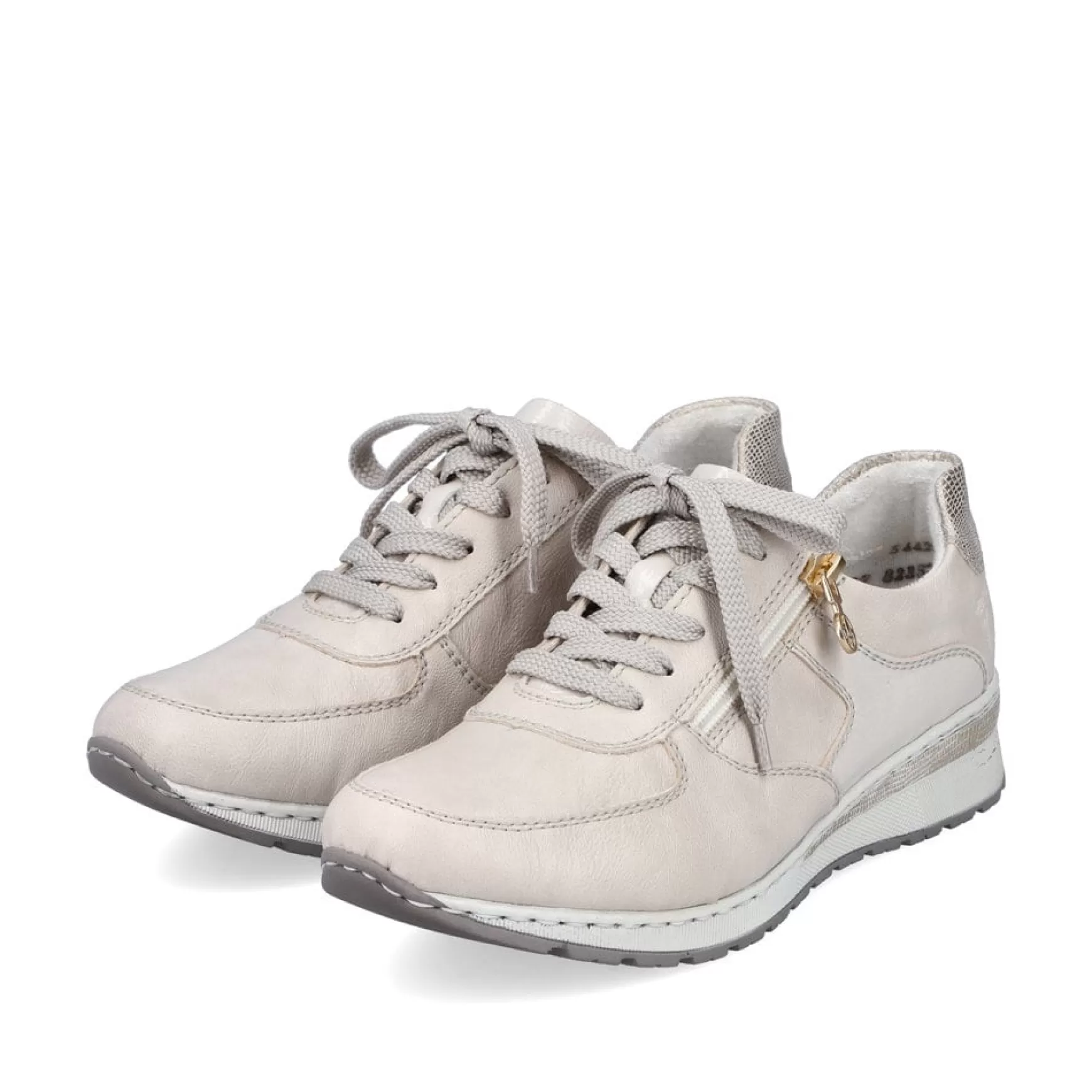 Women'S Sneaker Low Cream White-Rieker Outlet