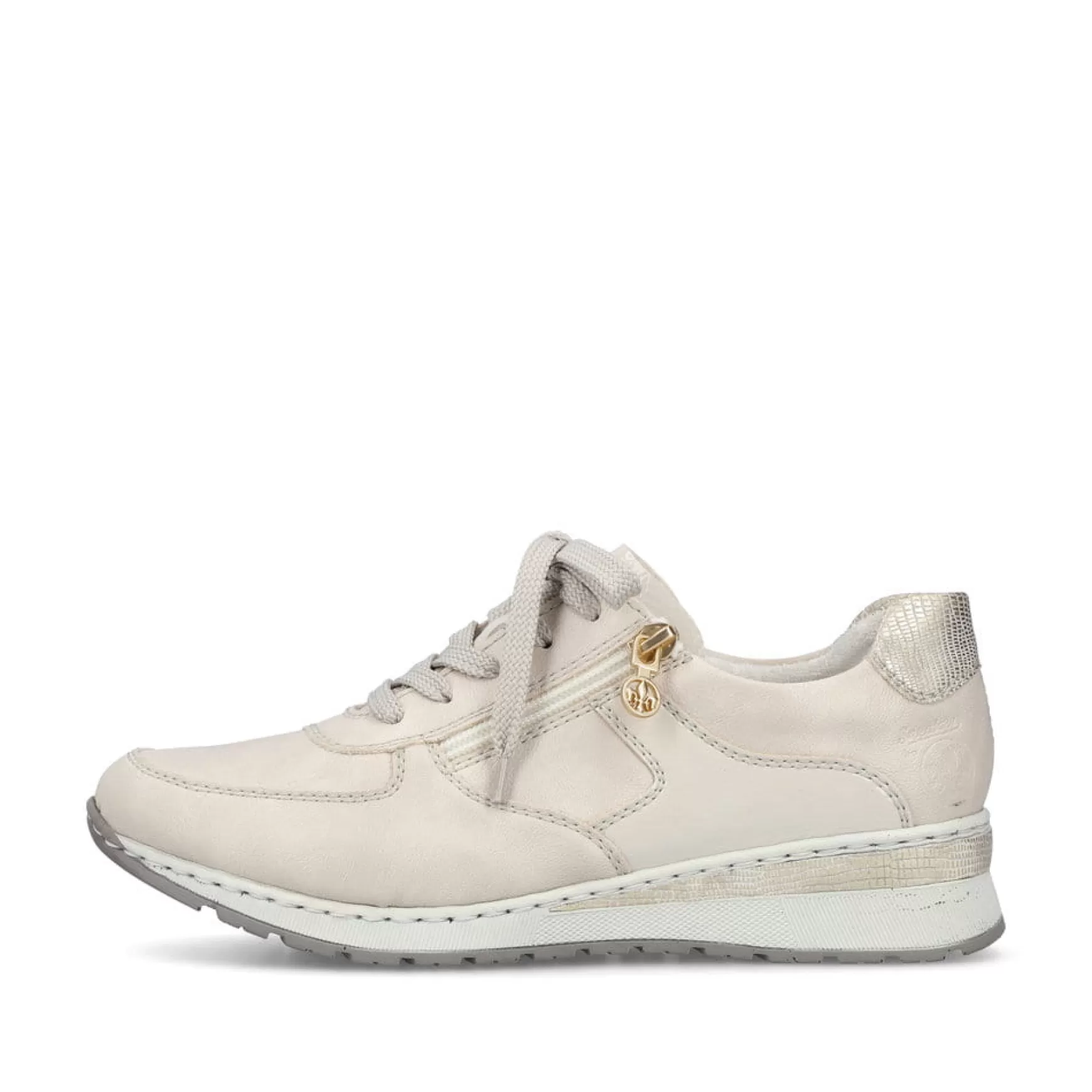 Women'S Sneaker Low Cream White-Rieker Outlet