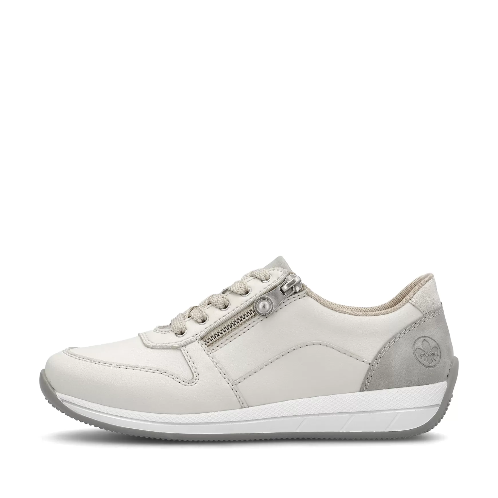 Women'S Sneaker Low Cream White-Rieker Best Sale