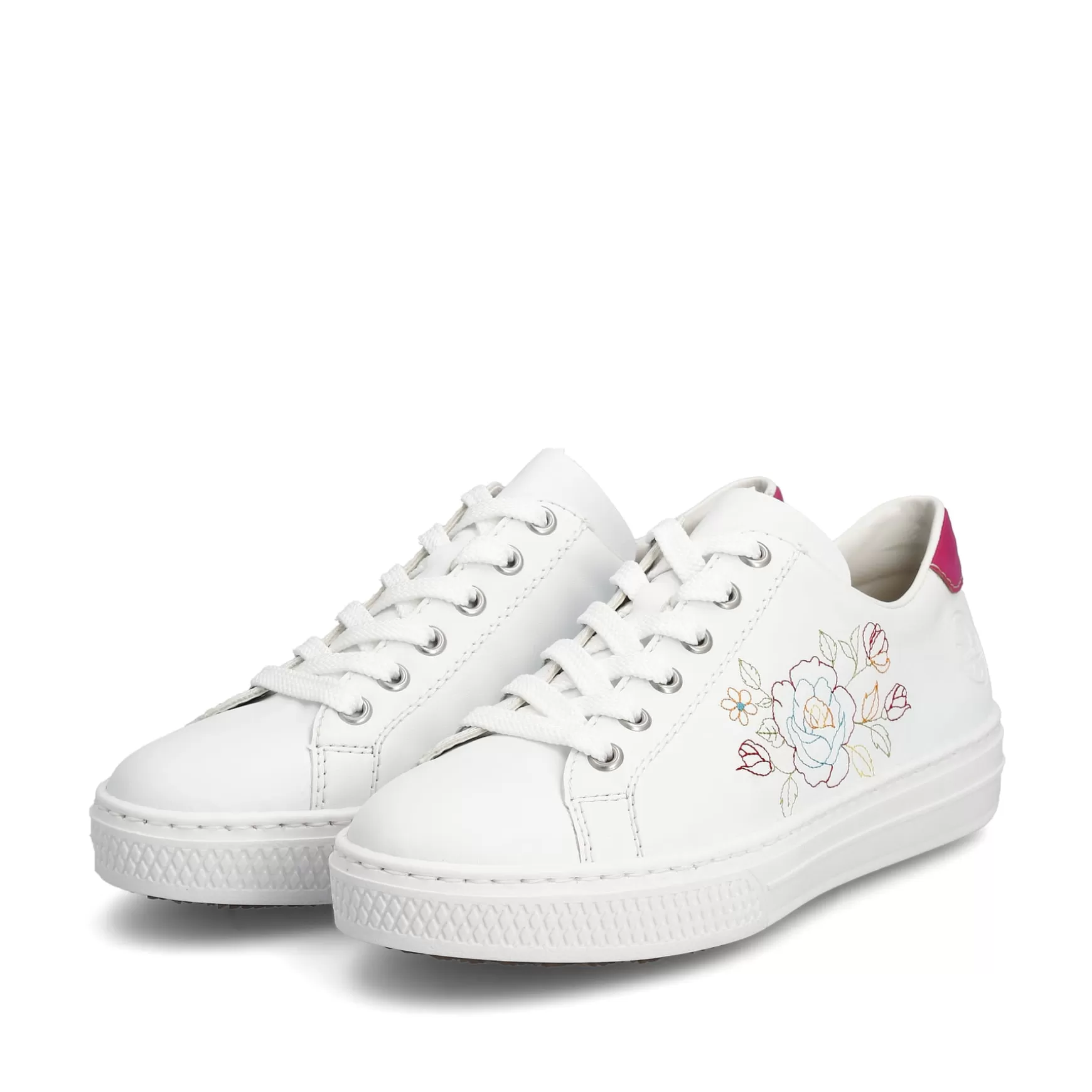 Women'S Sneaker Low Crystal White-Rieker Store